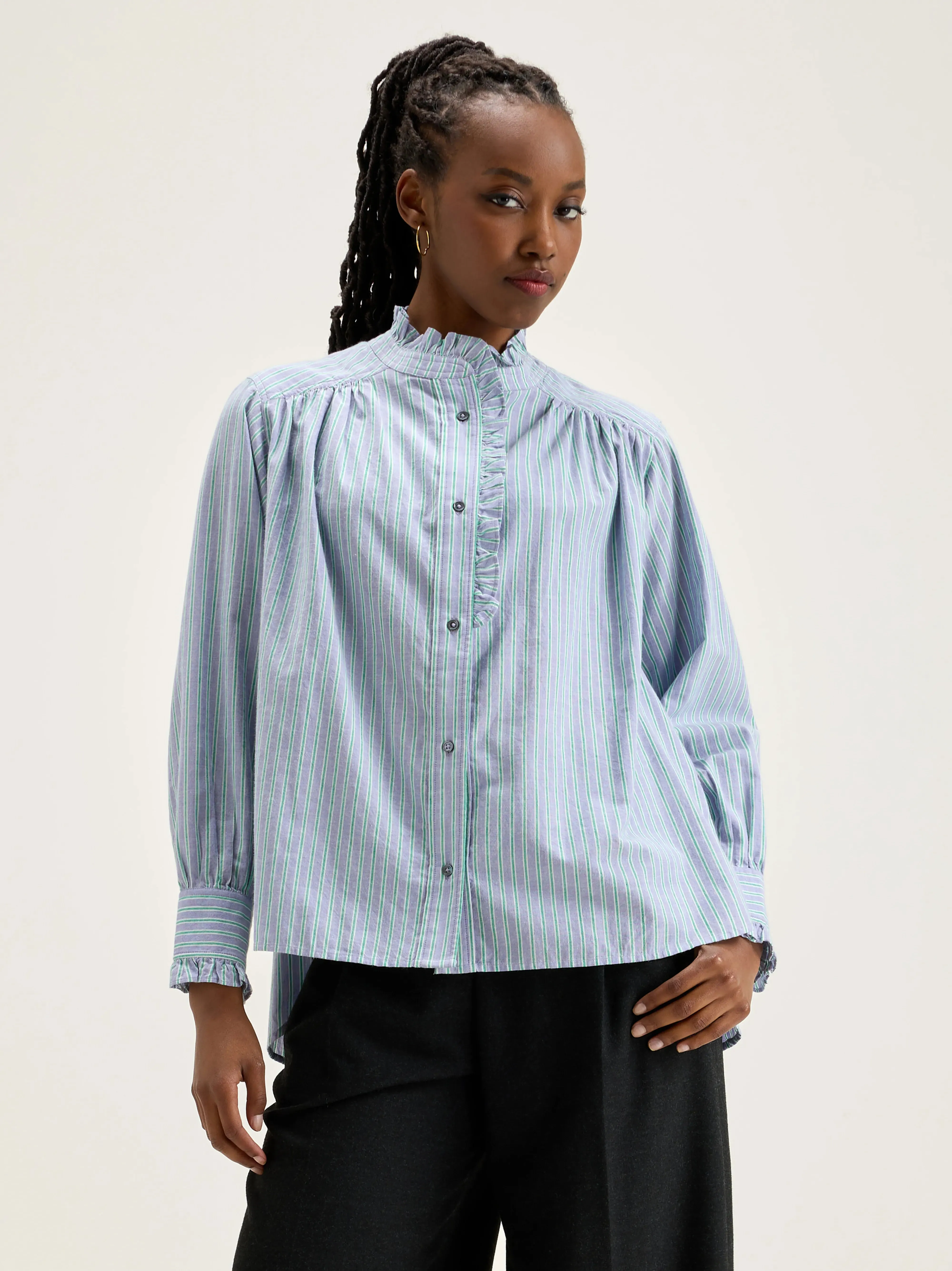 Claudia striped blouse (242 / W / STRIPE A) sold by Bellerose product image thumbnail 2
