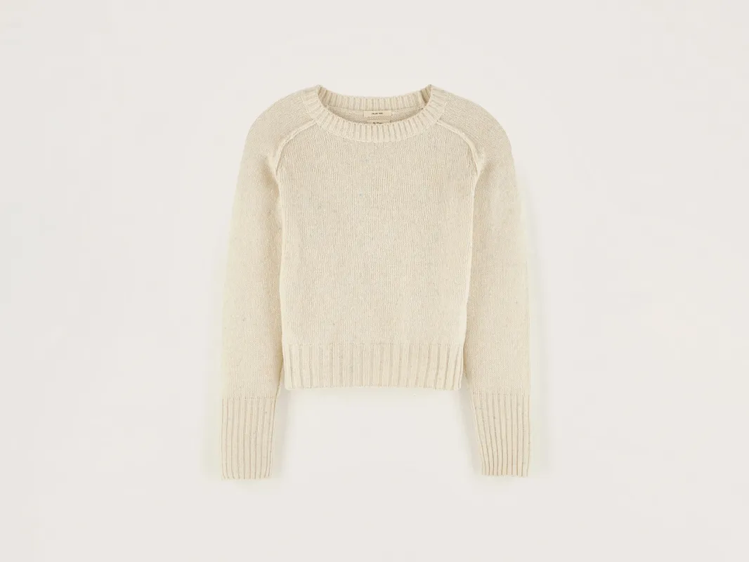 Airhe round-neck sweater (242 / G / SHELL) sold by Bellerose