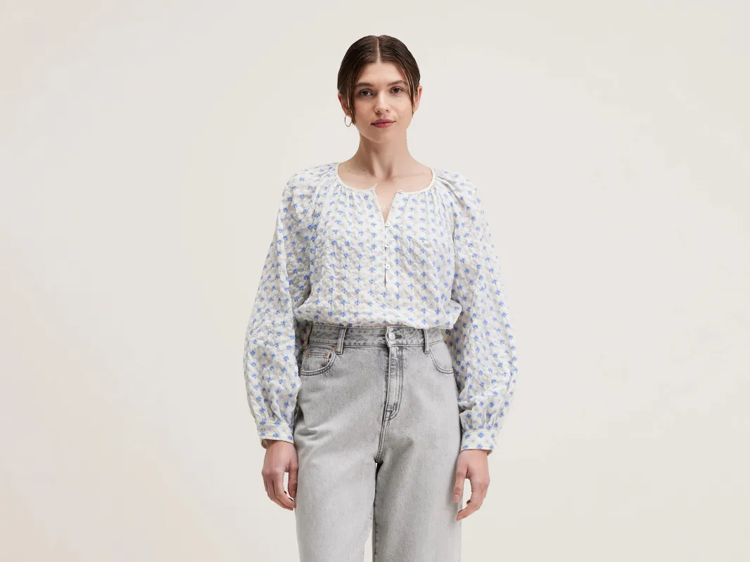 Haiti romantic blouse (242 / W / COMBO A) sold by Bellerose