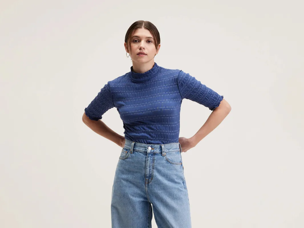 Vizsla slim t-shirt (242 / W / STRIPE B) sold by Bellerose