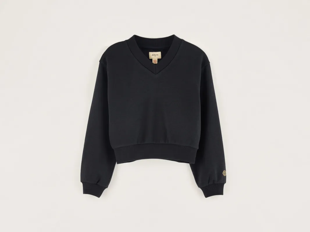 Febie v-neck sweatshirt (242 / G / AMERICA) sold by Bellerose