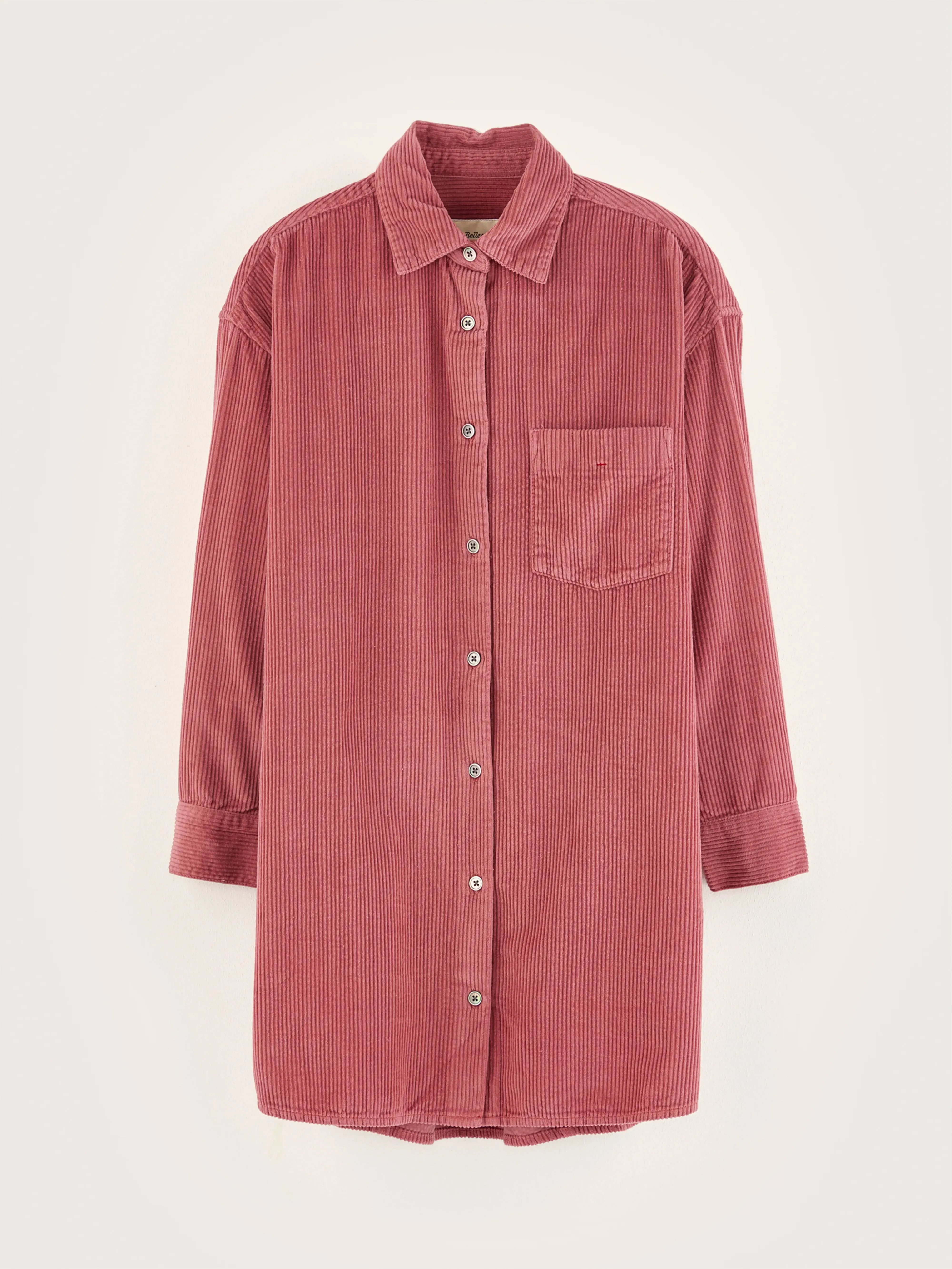 Winnie shirt dress (242 / G / LYCHEE) sold by Bellerose product image thumbnail 2