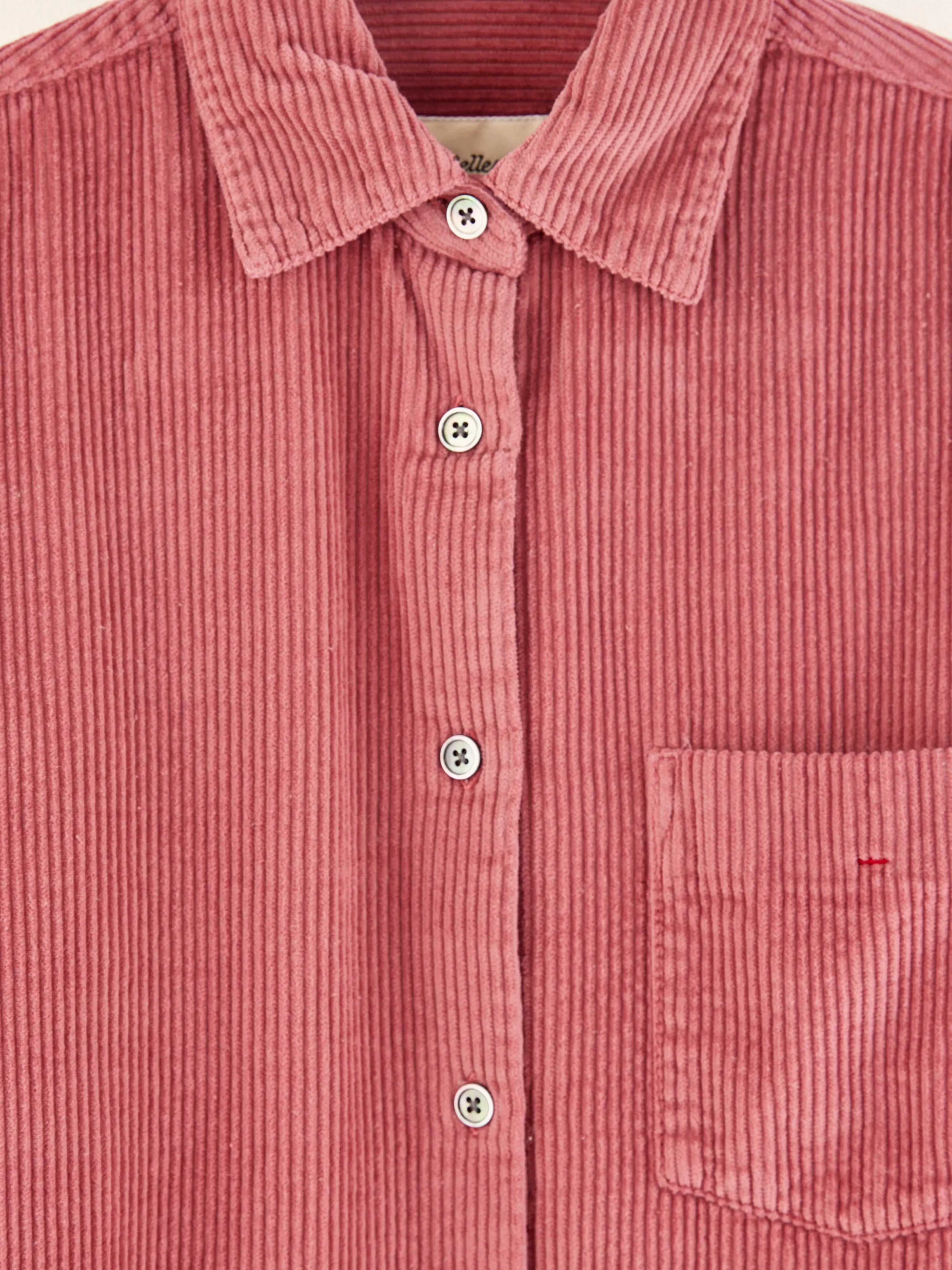 Winnie shirt dress (242 / G / LYCHEE) sold by Bellerose product image thumbnail 3