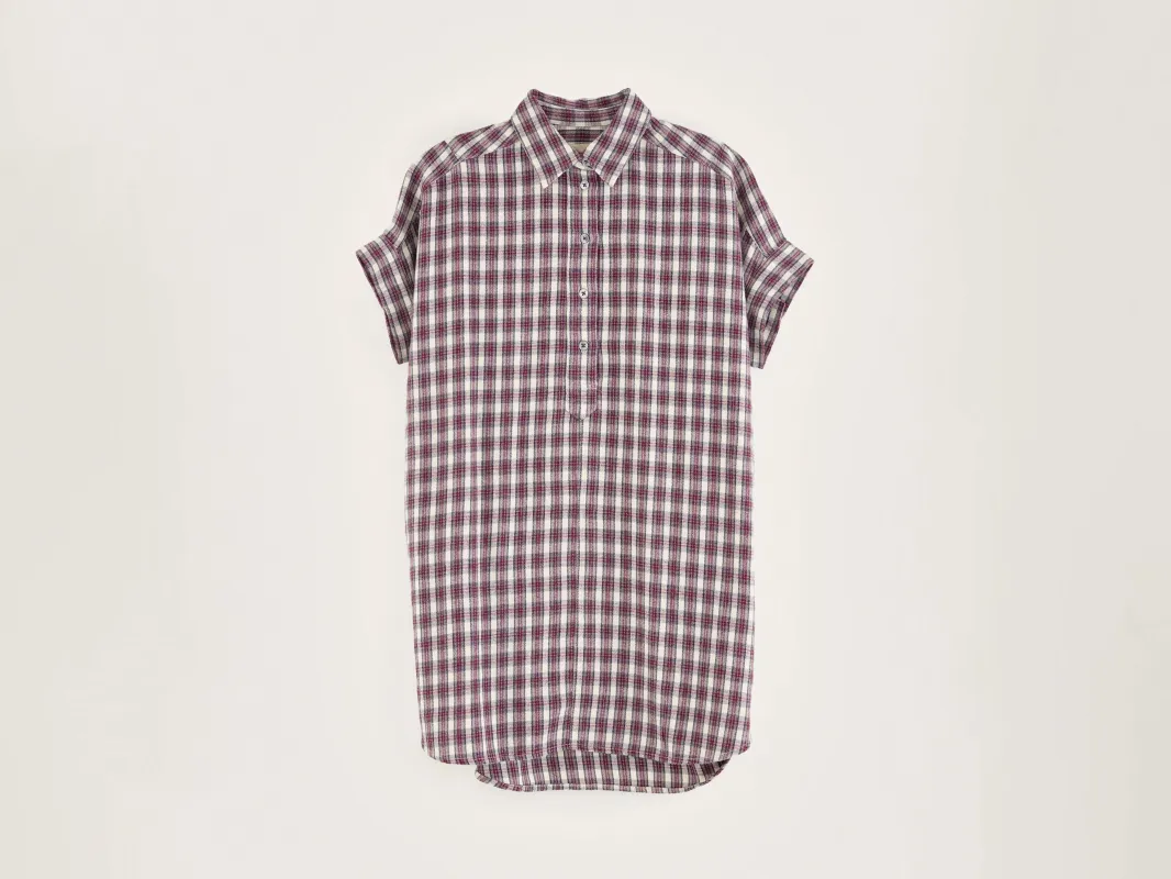 Hansa shirt dress (242 / G / CHECK A) sold by Bellerose