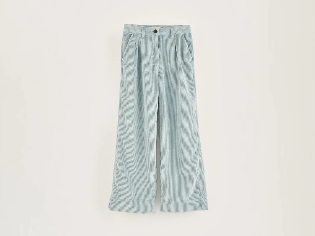 Katie corduroy trousers (242 / G / AQUA) sold by Bellerose