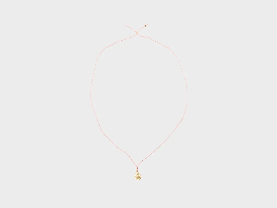Hamsa Necklace  (261 / W / PINK) sold by Bellerose