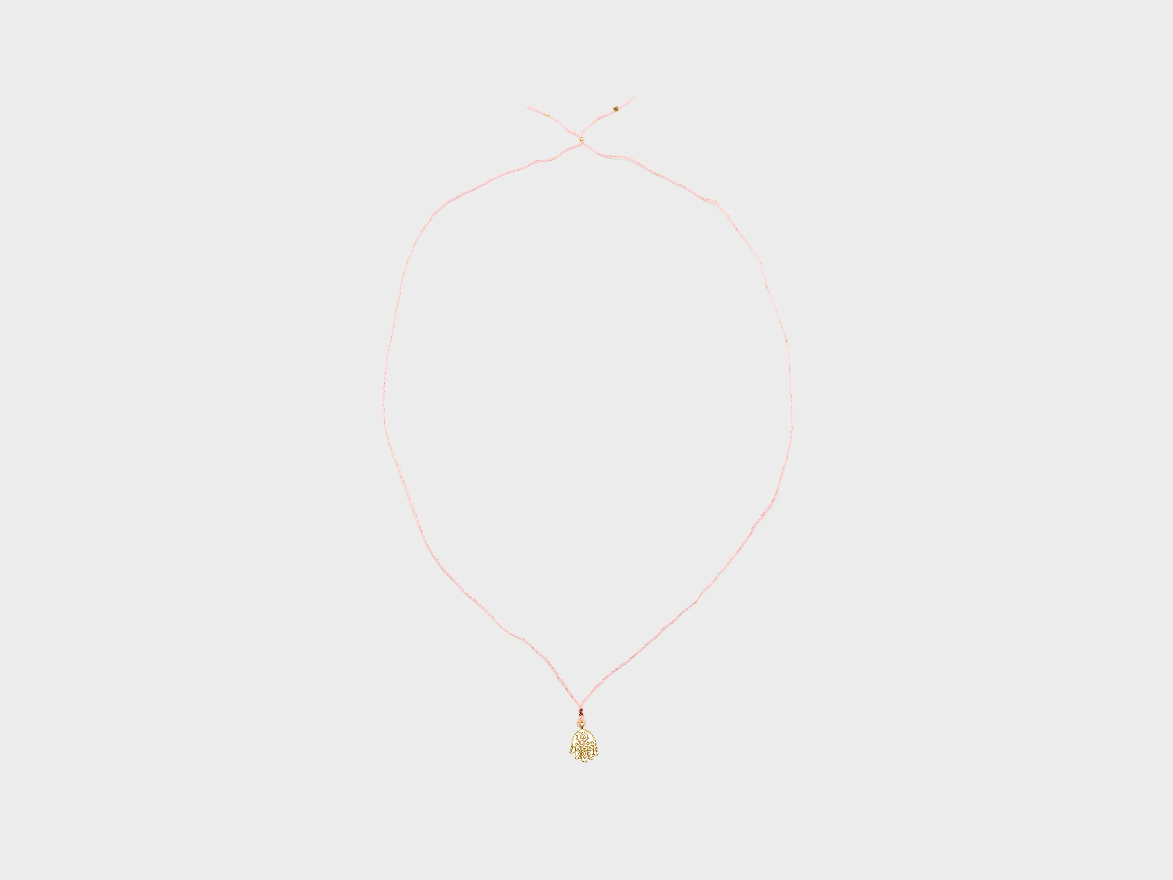 Hamsa Necklace (261 / W / PINK) sold by Bellerose