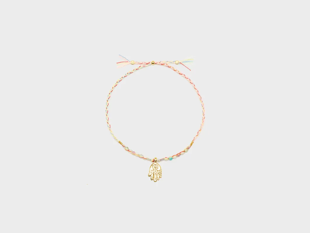 Hamsa Bracelet (261 / W / MULTICOLOR) sold by Bellerose