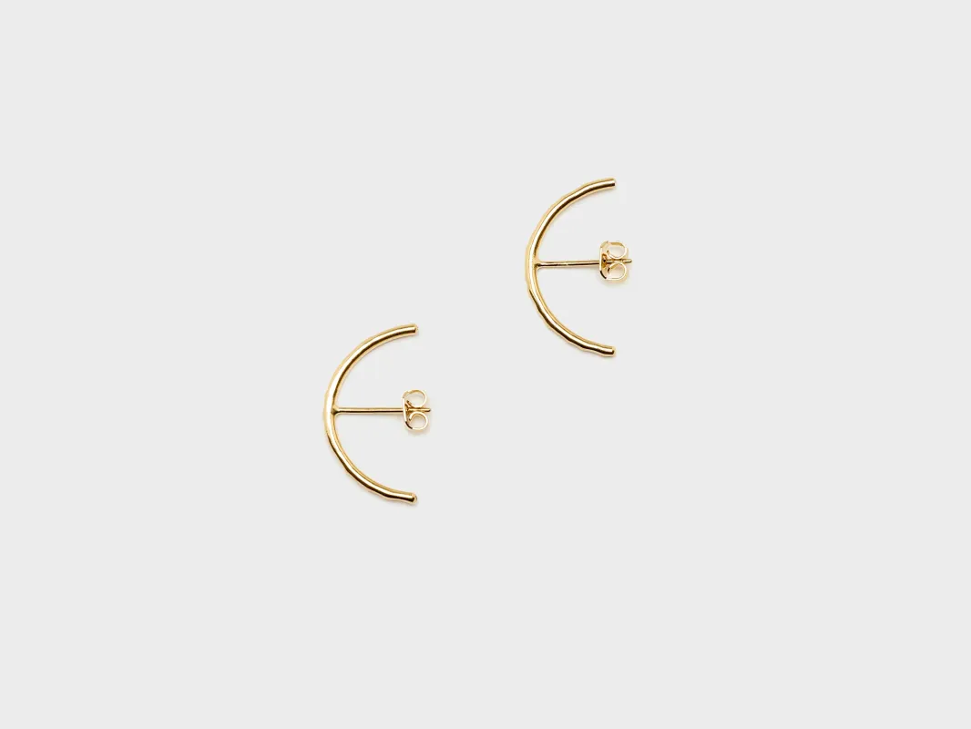 Illusion Stud Earrings  (261 / W / GOLD) sold by Bellerose