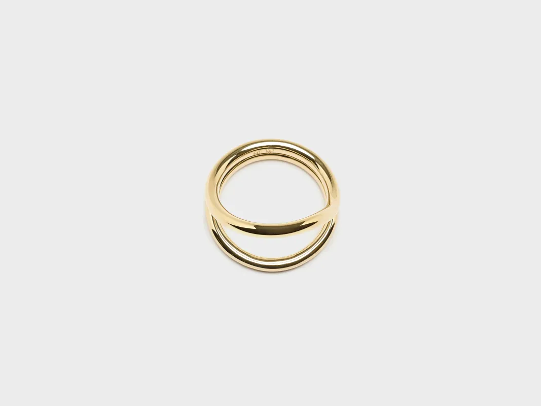 Echo Ring  (261 / W / GOLD) sold by Bellerose