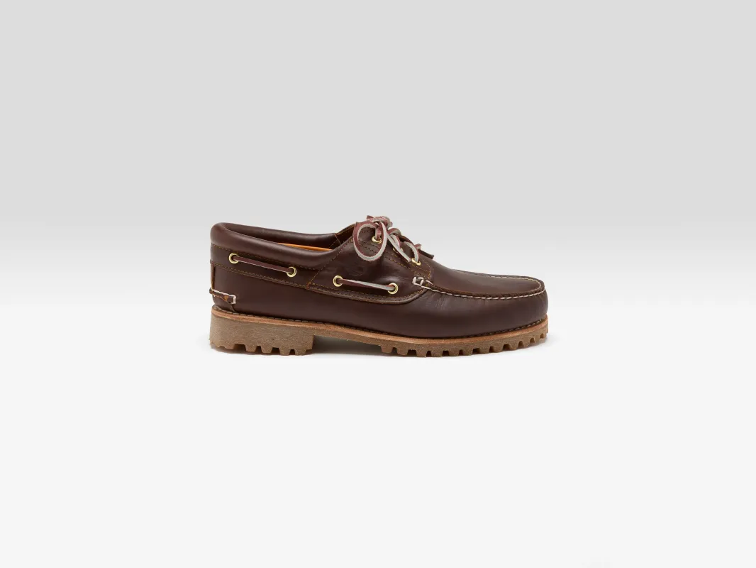 Authentic Boat Shoe for Men (242 / M / BROWN) sold by Bellerose
