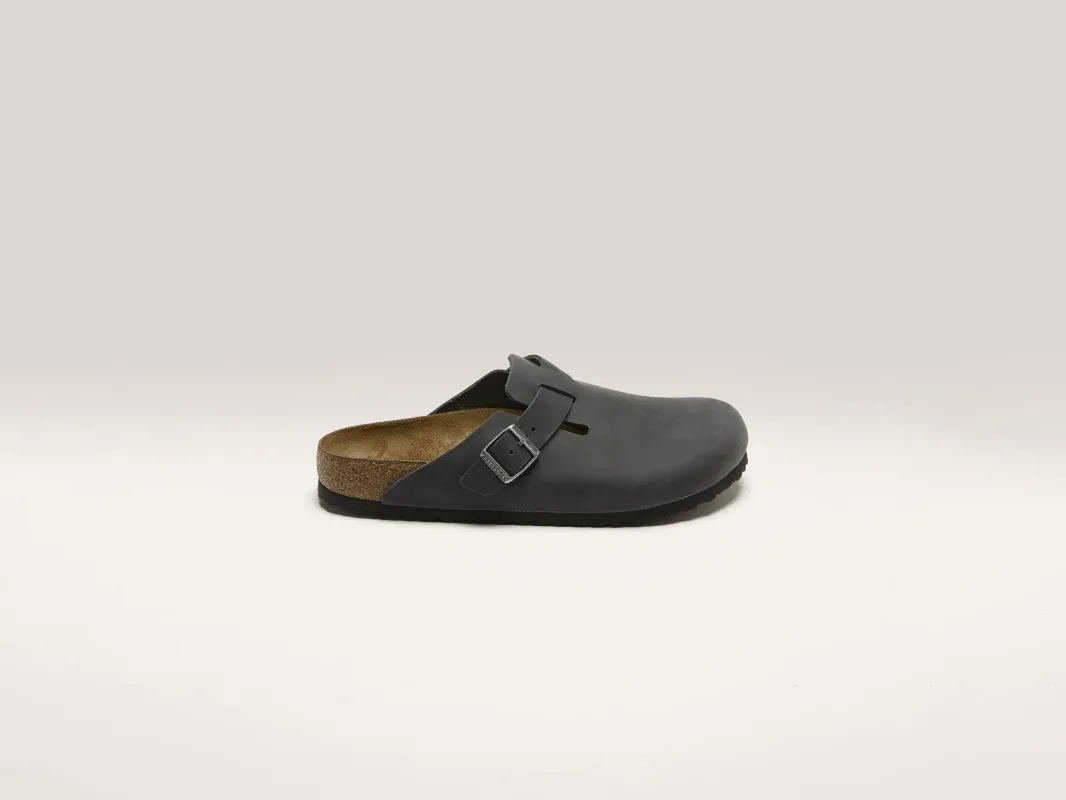 Boston Oiled Leather for Men (242 / M / BLACK) sold by Bellerose
