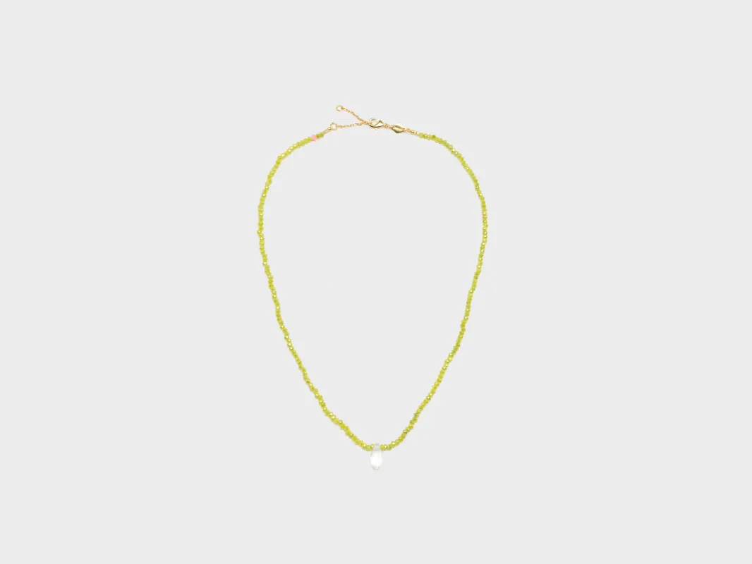 Cosmic Cactus Necklace  (261 / W / OLIVE) sold by Bellerose