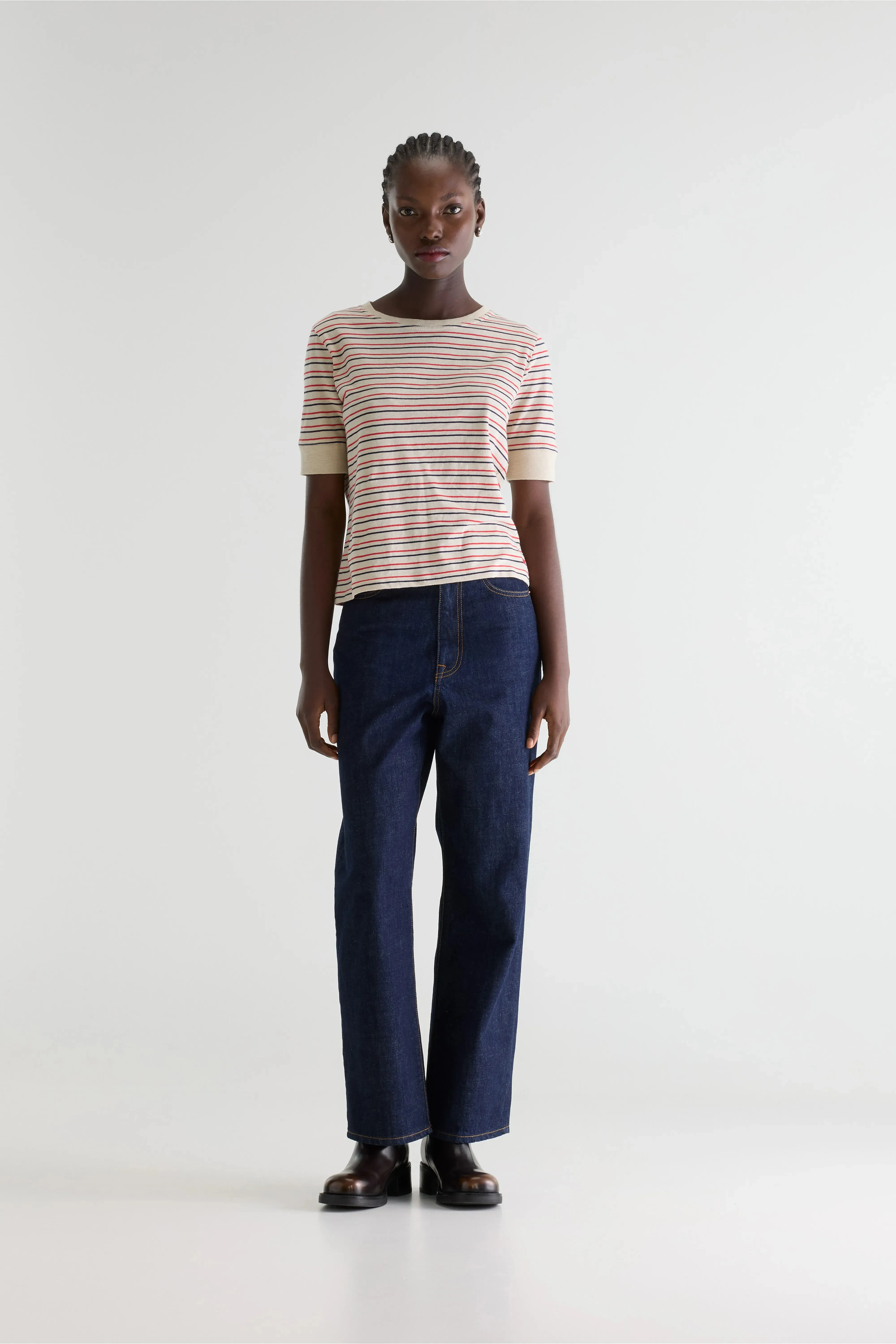 Cias slim striped t-shirt (261 / W / STRIPE A) sold by Bellerose product image thumbnail 3