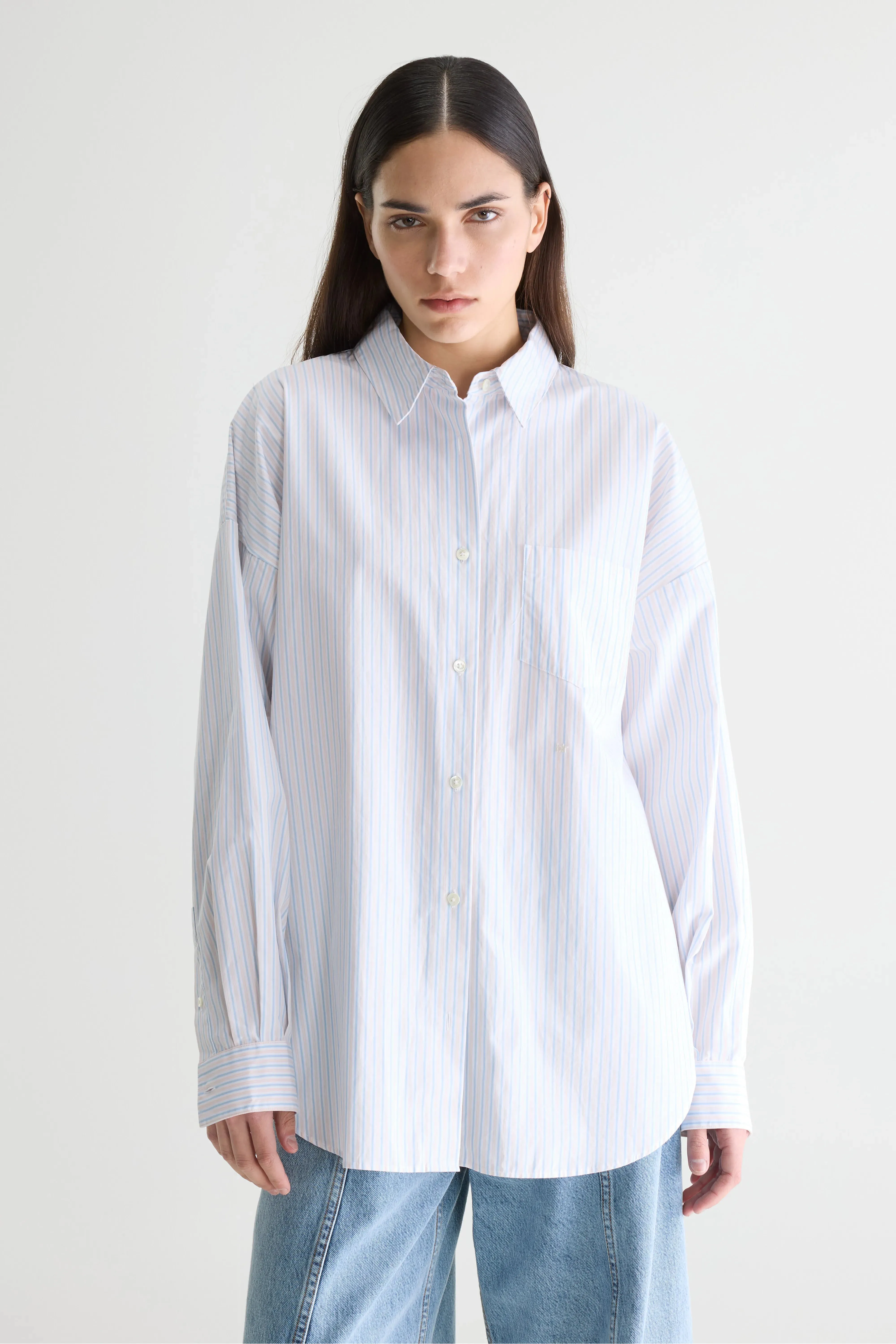 Giorgia striped poplin shirt (261 / W / STRIPE A) sold by Bellerose product image thumbnail 2