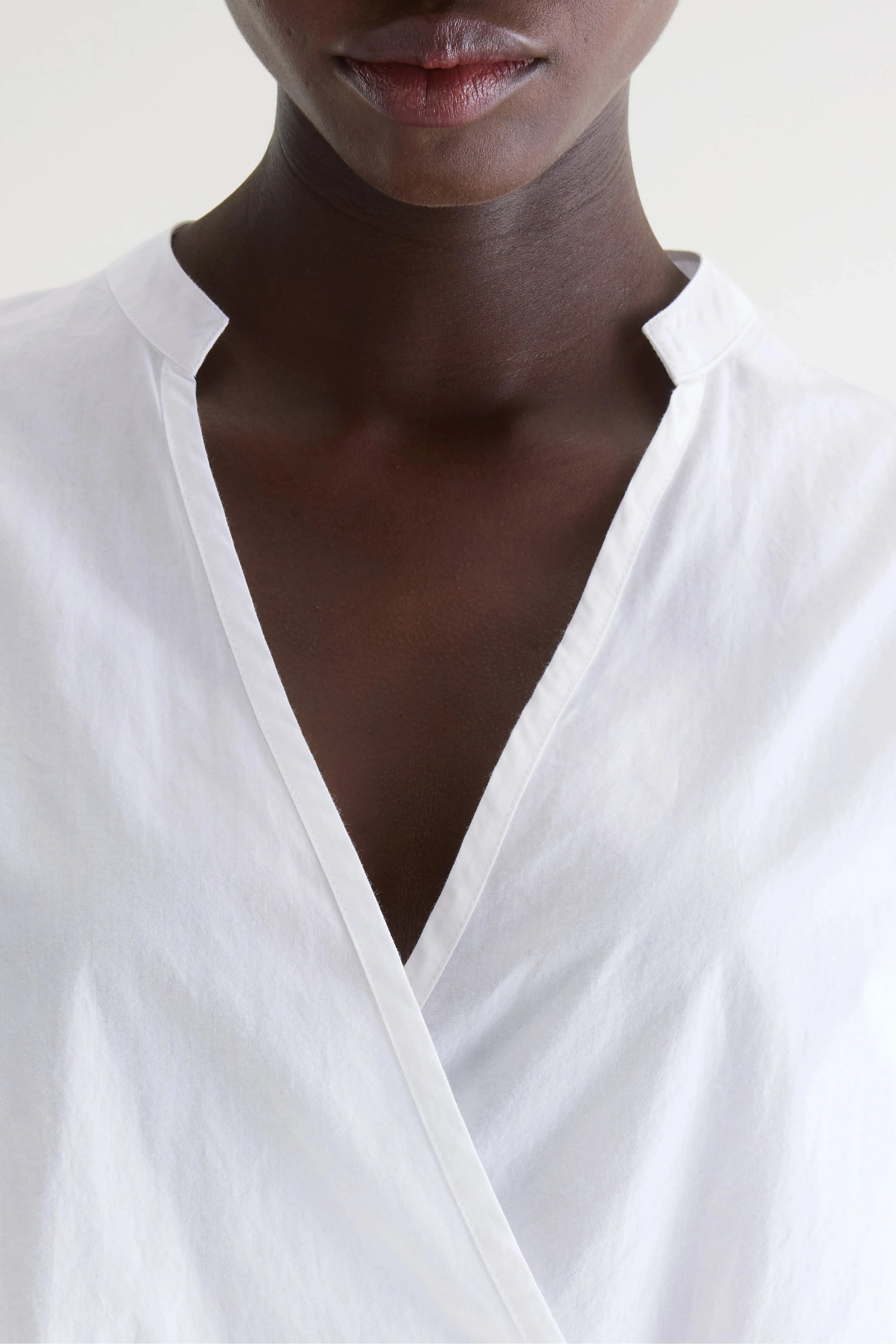 Collin wrap-front blouse (261 / W / WHITE) sold by Bellerose product image thumbnail 5