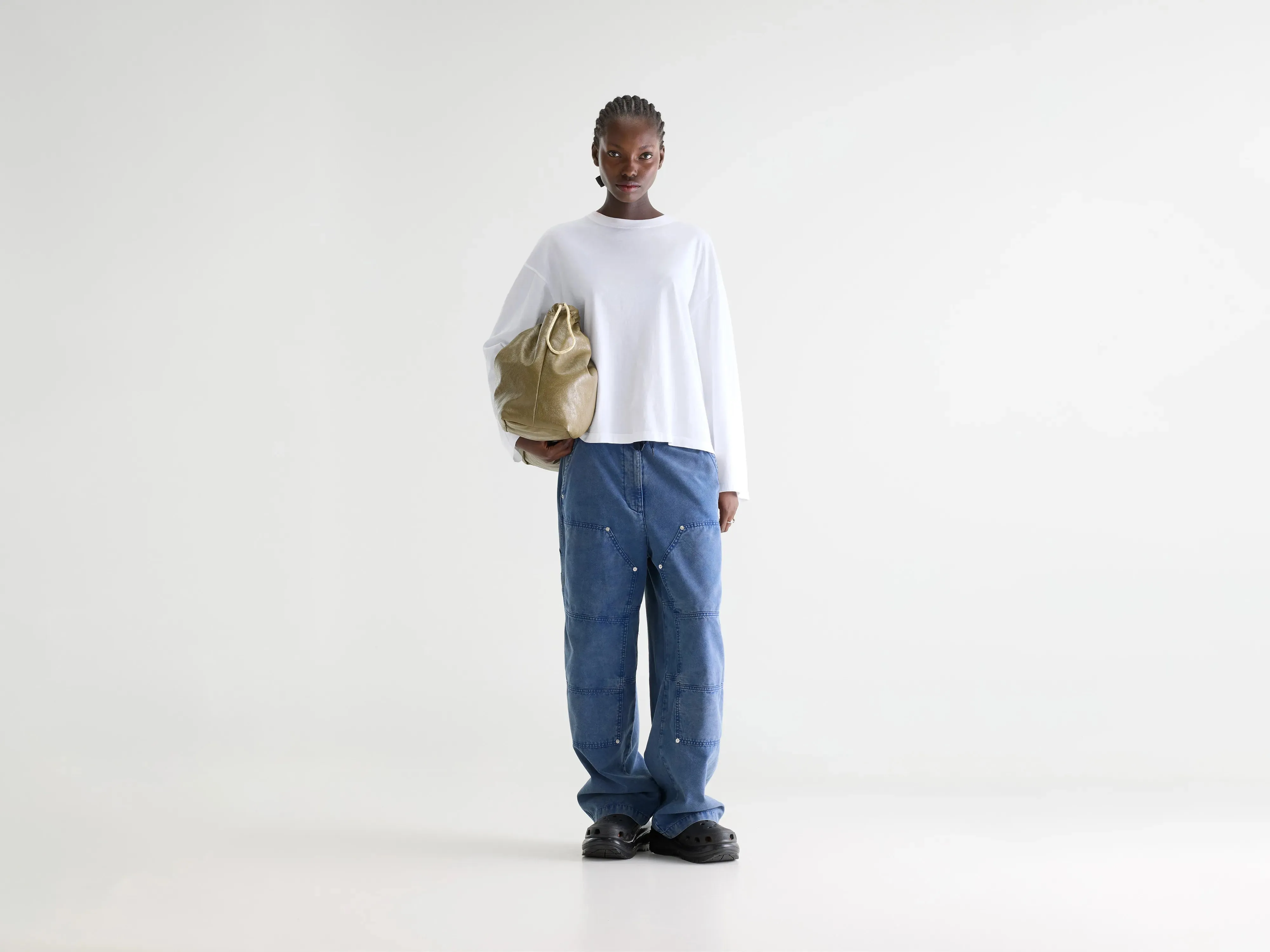 Phantom wide trousers (261 / W / WORKER) sold by Bellerose