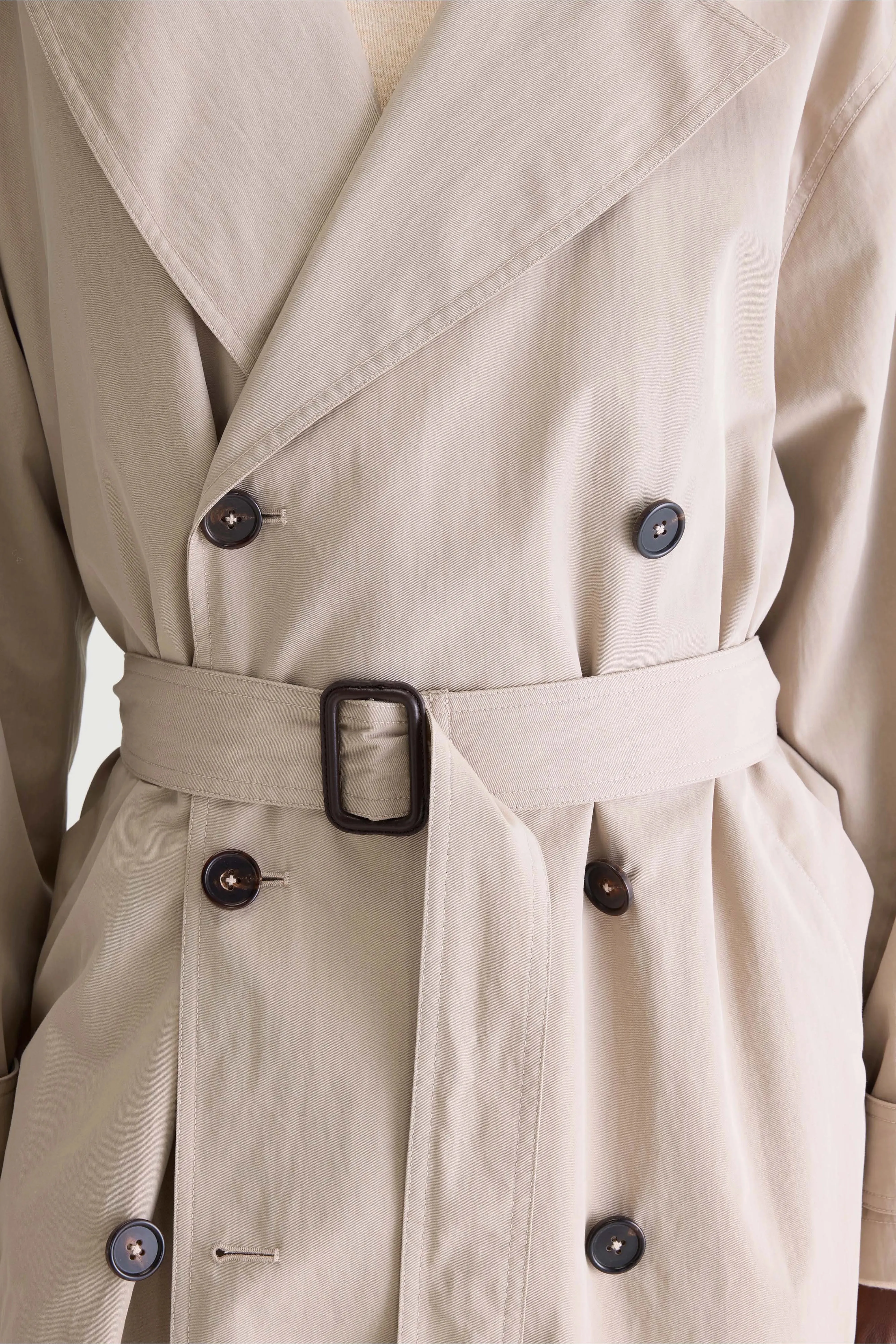 Hamy trench coat (261 / W / BRUME) sold by Bellerose product image thumbnail 5