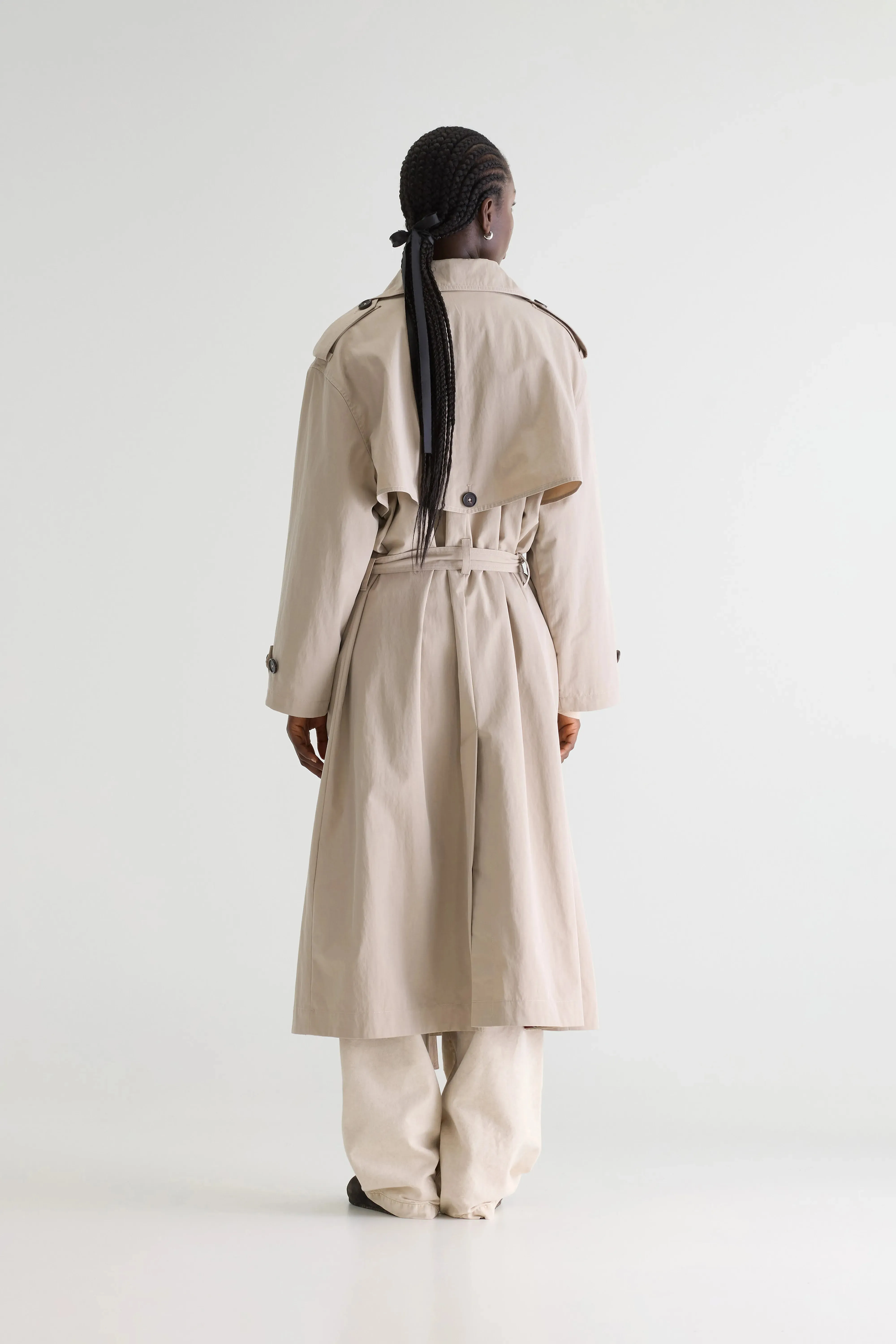 Hamy trench coat (261 / W / BRUME) sold by Bellerose product image thumbnail 3