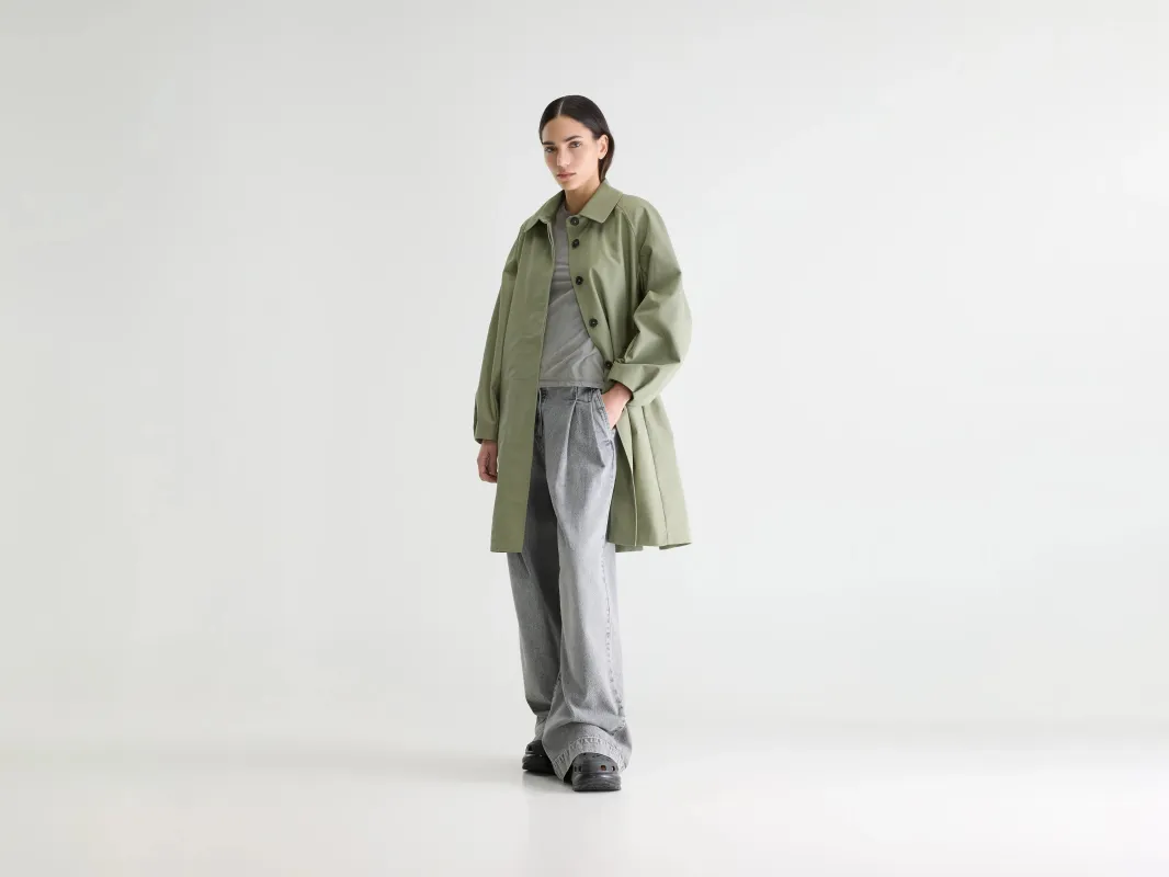 Julie trench coat (261 / W / SAUGE) made by Bellerose
