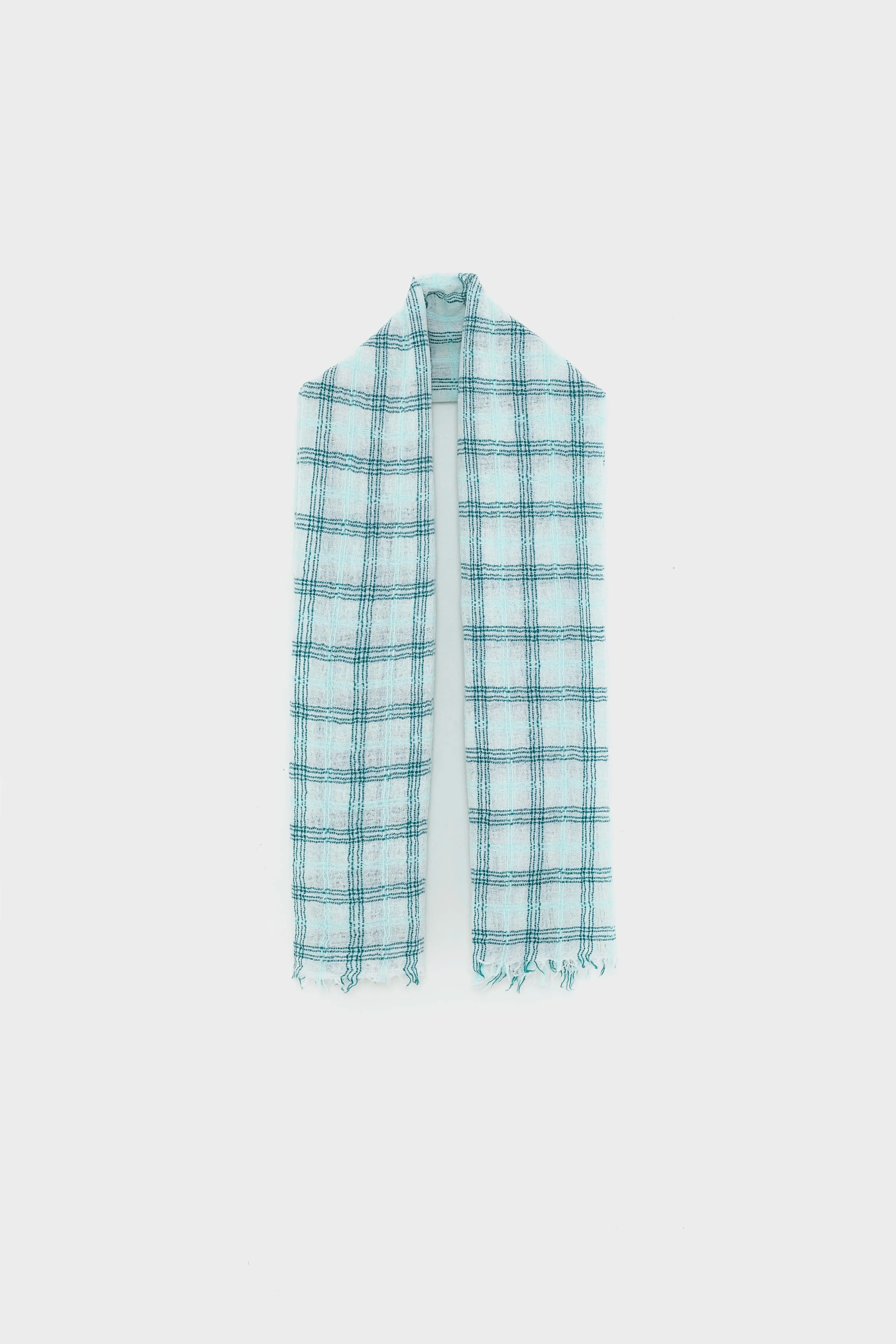 Sovy checked scarf (261 / W / CHECK A) sold by Bellerose product image thumbnail 2