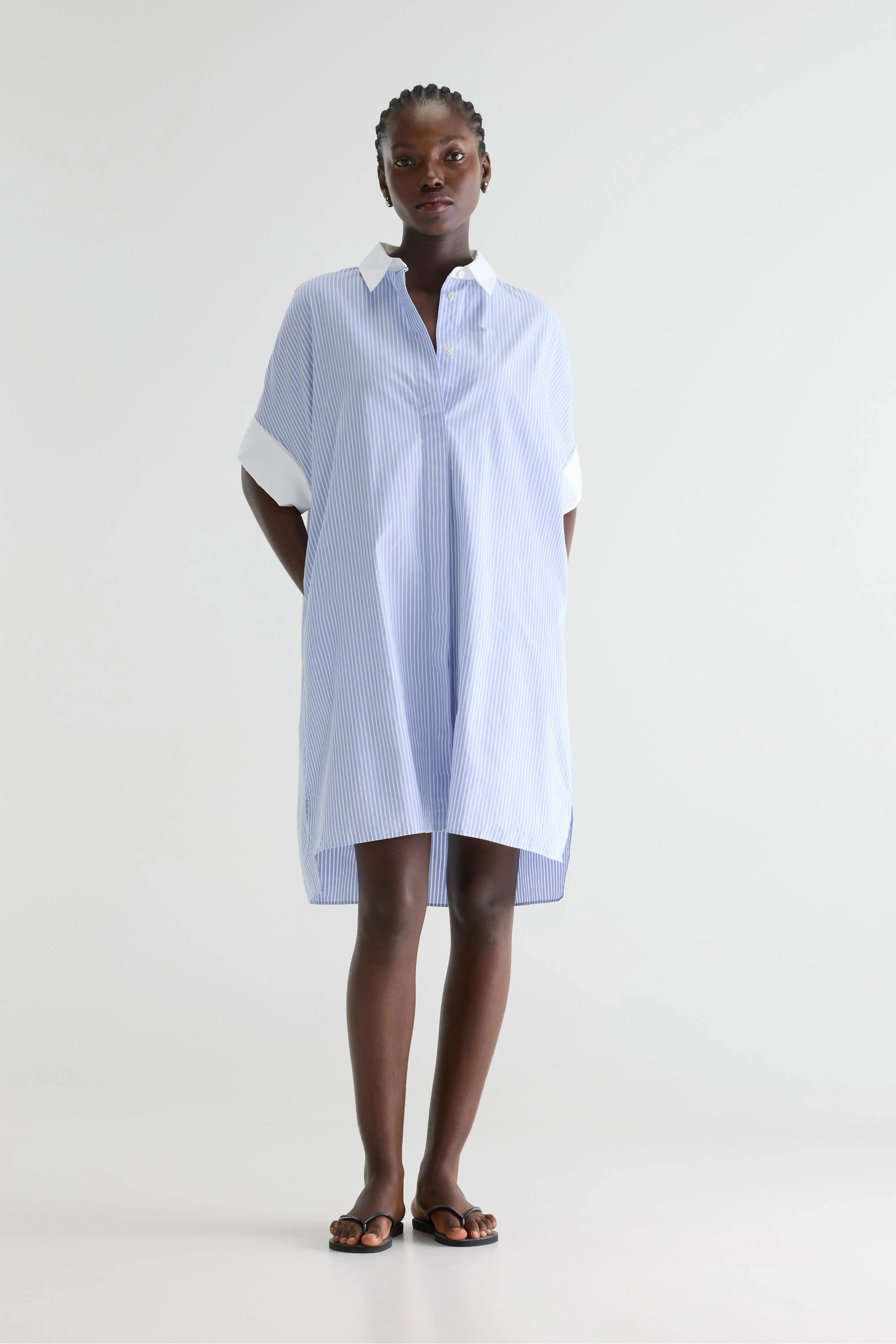 Goldy striped shirt-dress (261 / W / STRIPE F) sold by Bellerose product image thumbnail 2