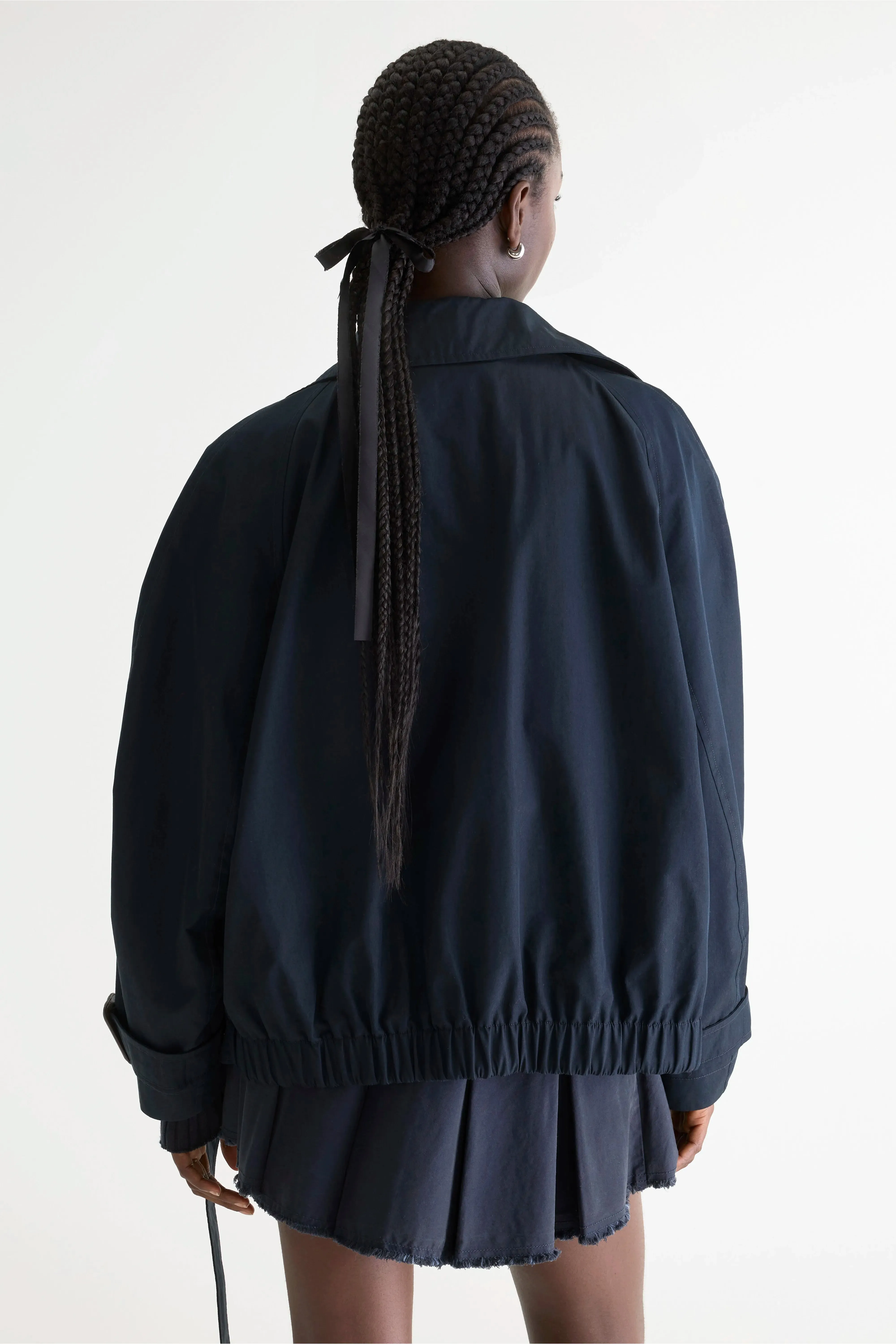 Helina trench-style jacket (261 / W / NAVY) sold by Bellerose product image thumbnail 4