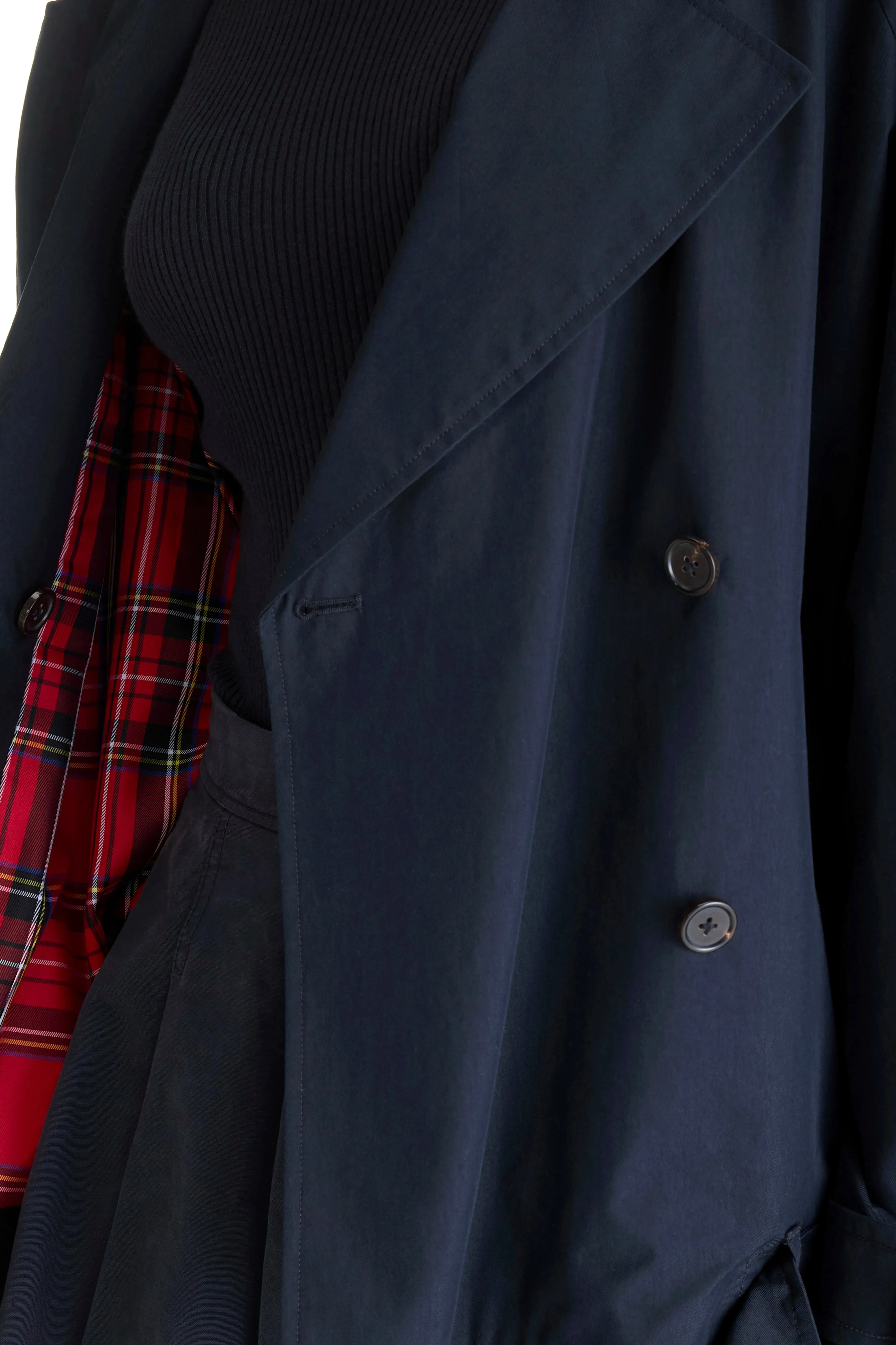 Helina trench-style jacket (261 / W / NAVY) sold by Bellerose product image thumbnail 5