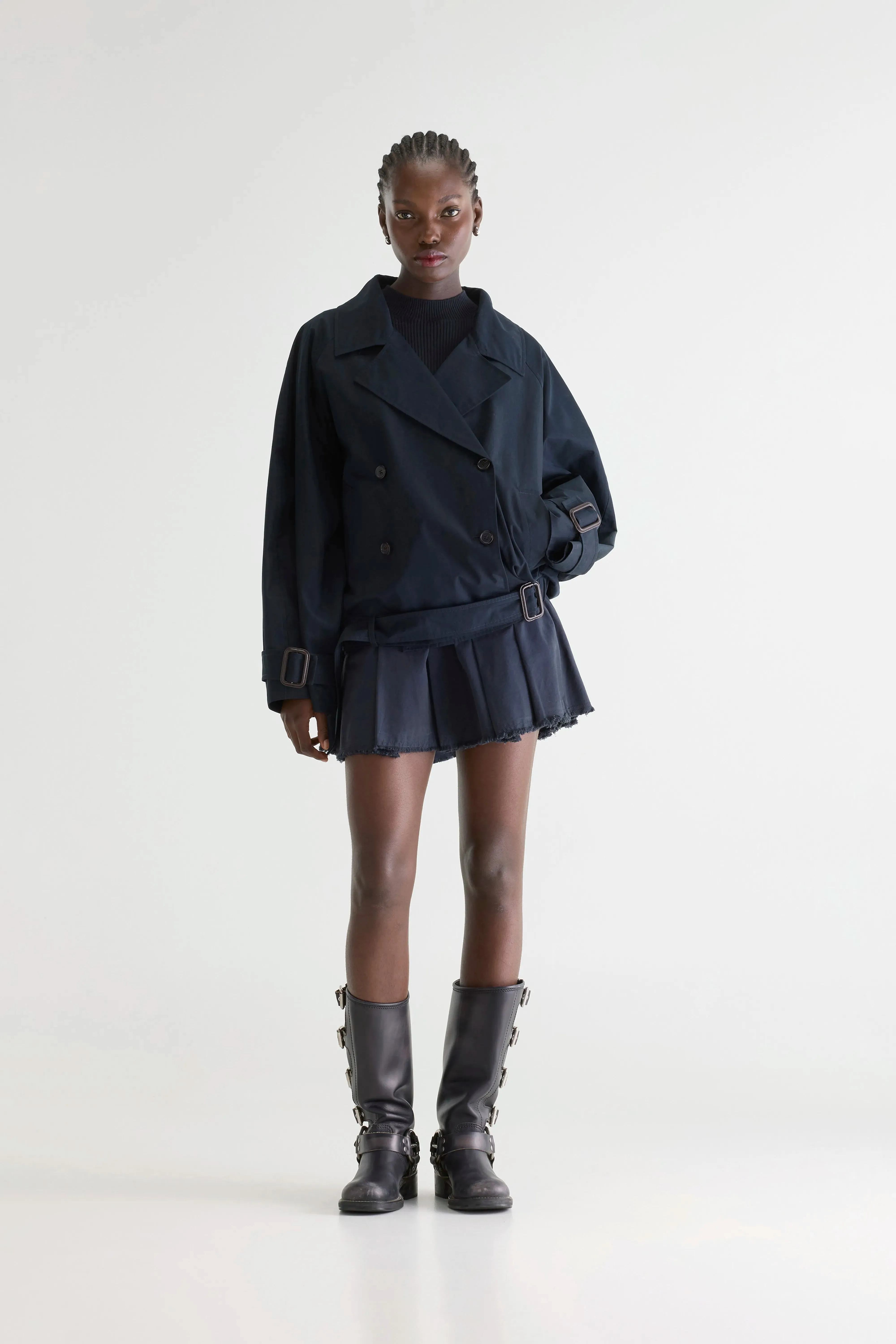 Helina trench-style jacket (261 / W / NAVY) sold by Bellerose product image thumbnail 2