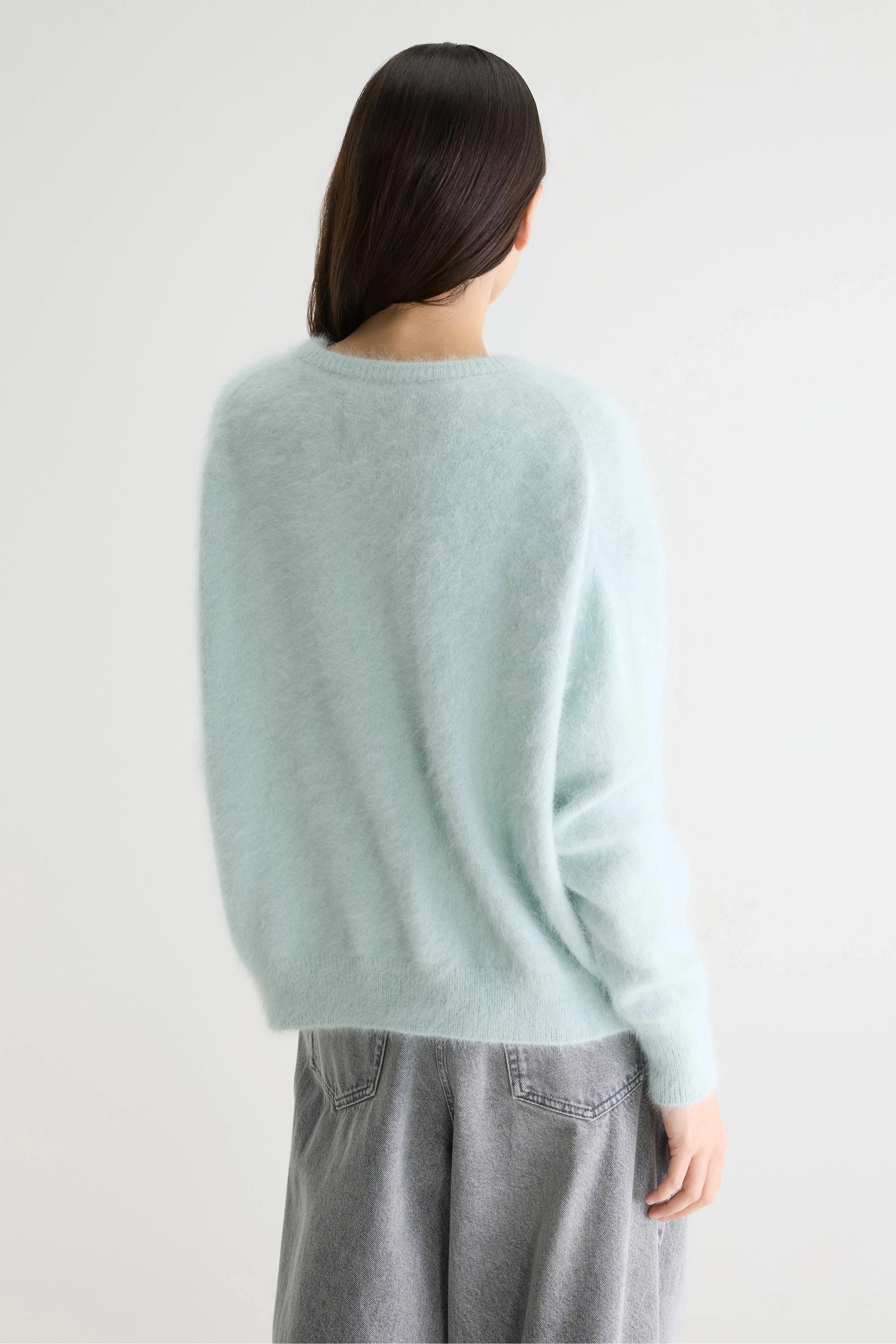 Dathan angora-blend cardigan (261 / W / ICE) sold by Bellerose product image thumbnail 4