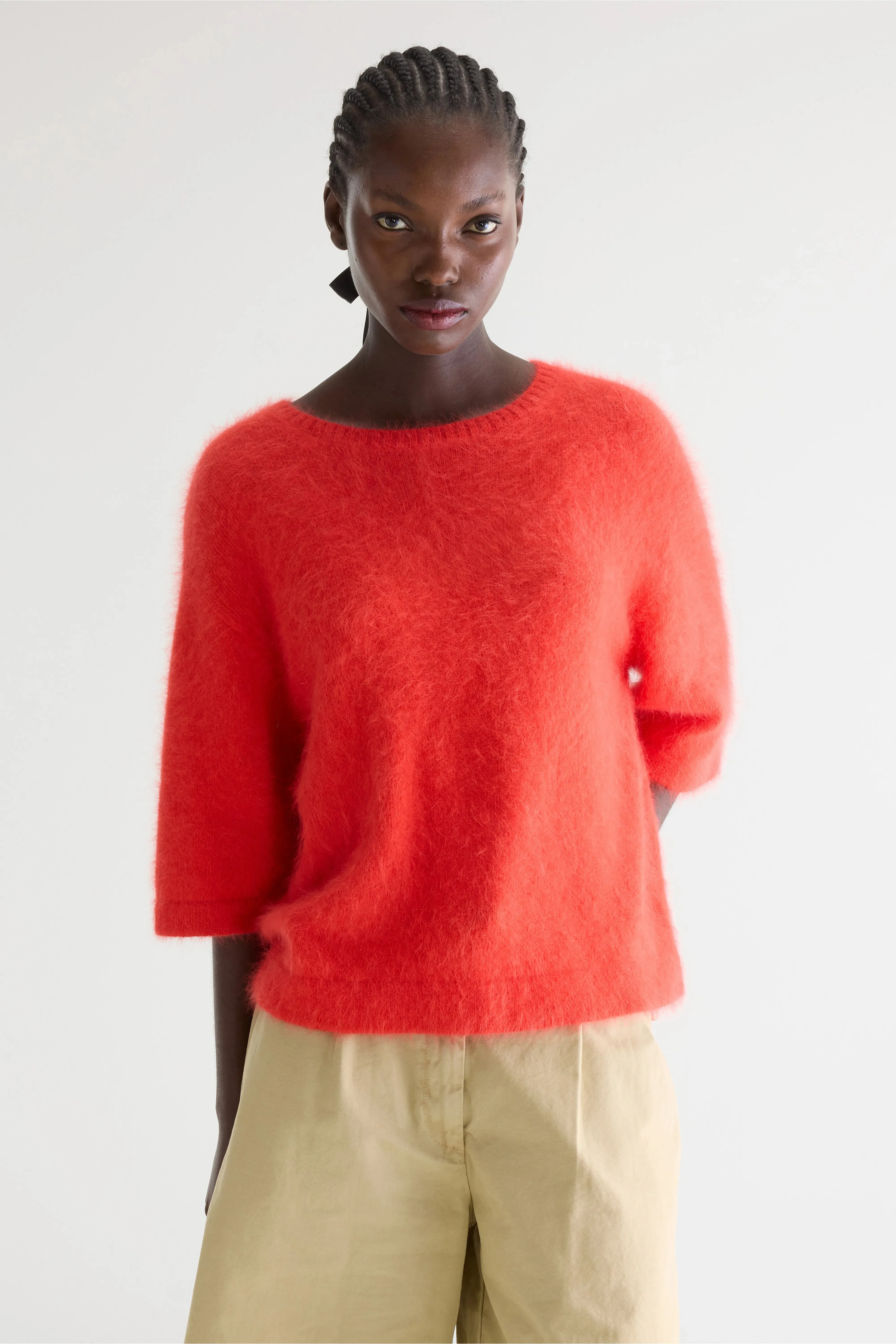 Dime angora-blend sweater (261 / W / SALSA) sold by Bellerose product image thumbnail 2