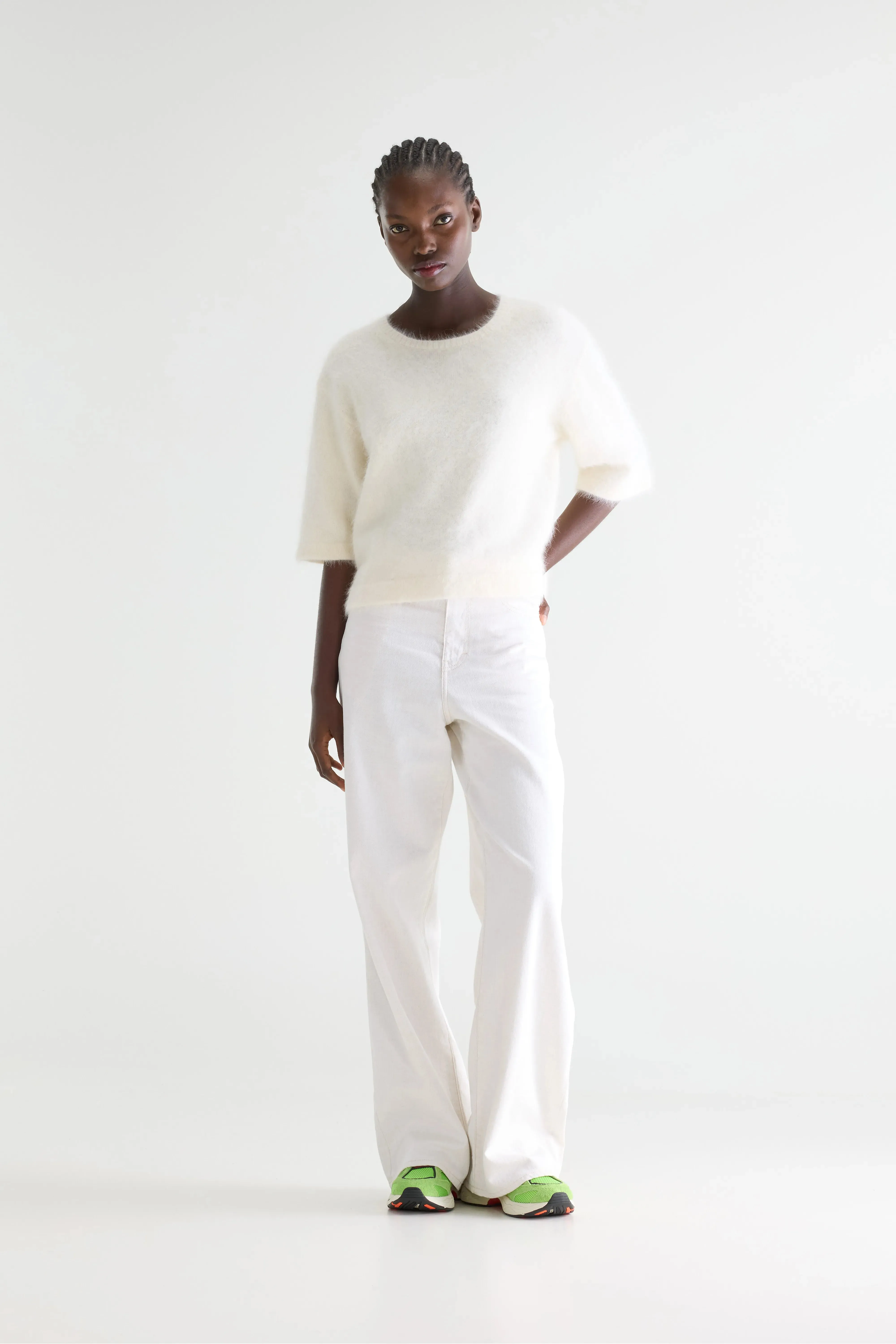 Dime angora-blend sweater (261 / W / ECRU) sold by Bellerose product image thumbnail 3