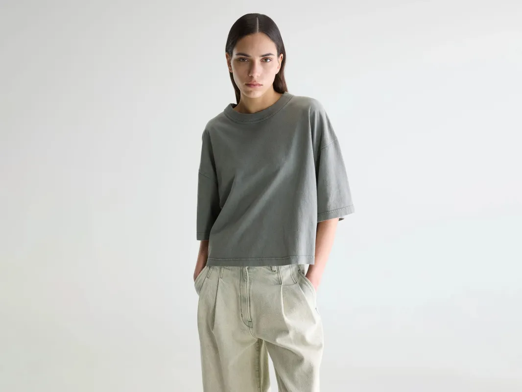 Voss short-sleeve t-shirt  (261 / W / OXYD GREY) made by Bellerose