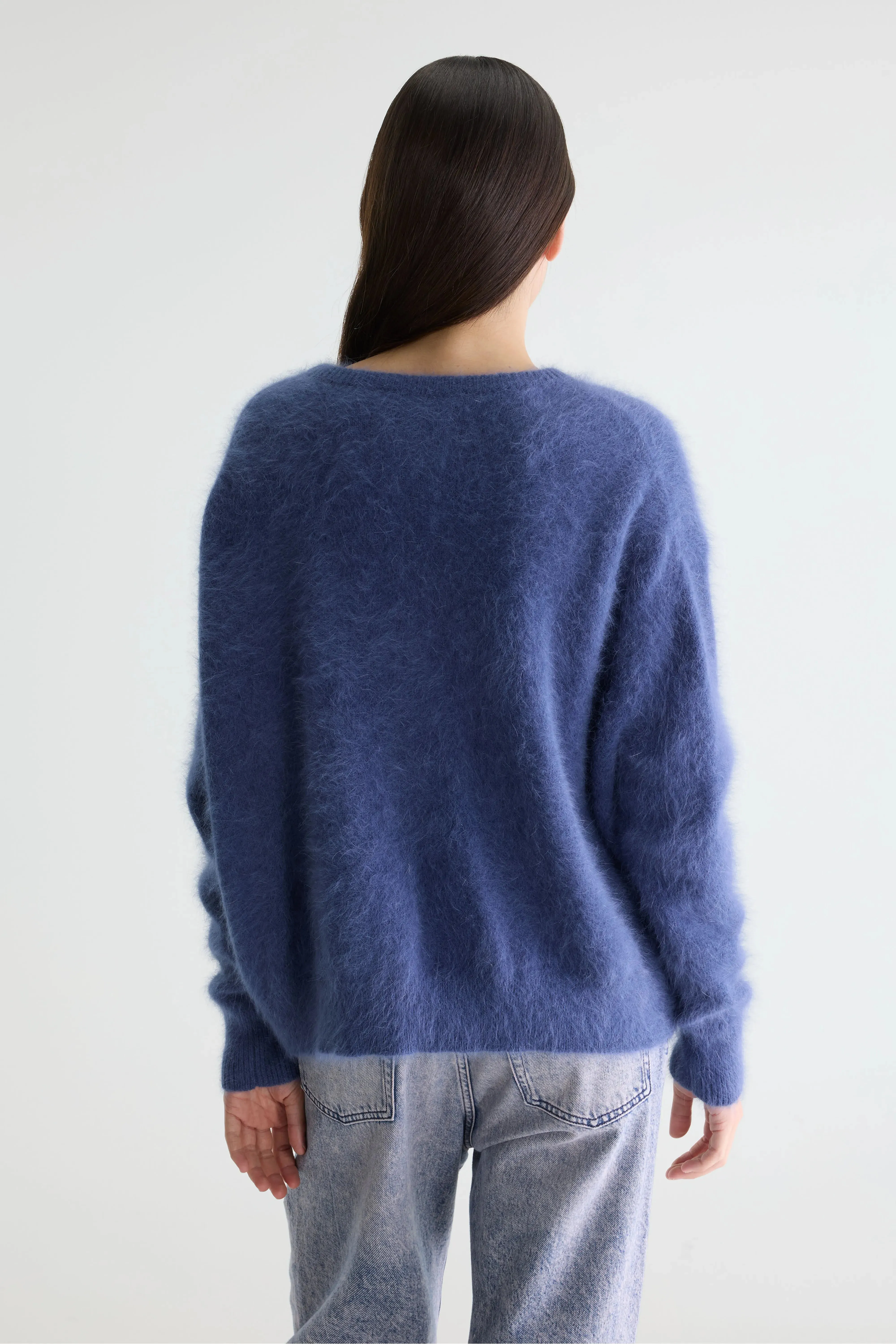 Dathan angora-blend cardigan (261 / W / STORM) sold by Bellerose product image thumbnail 4