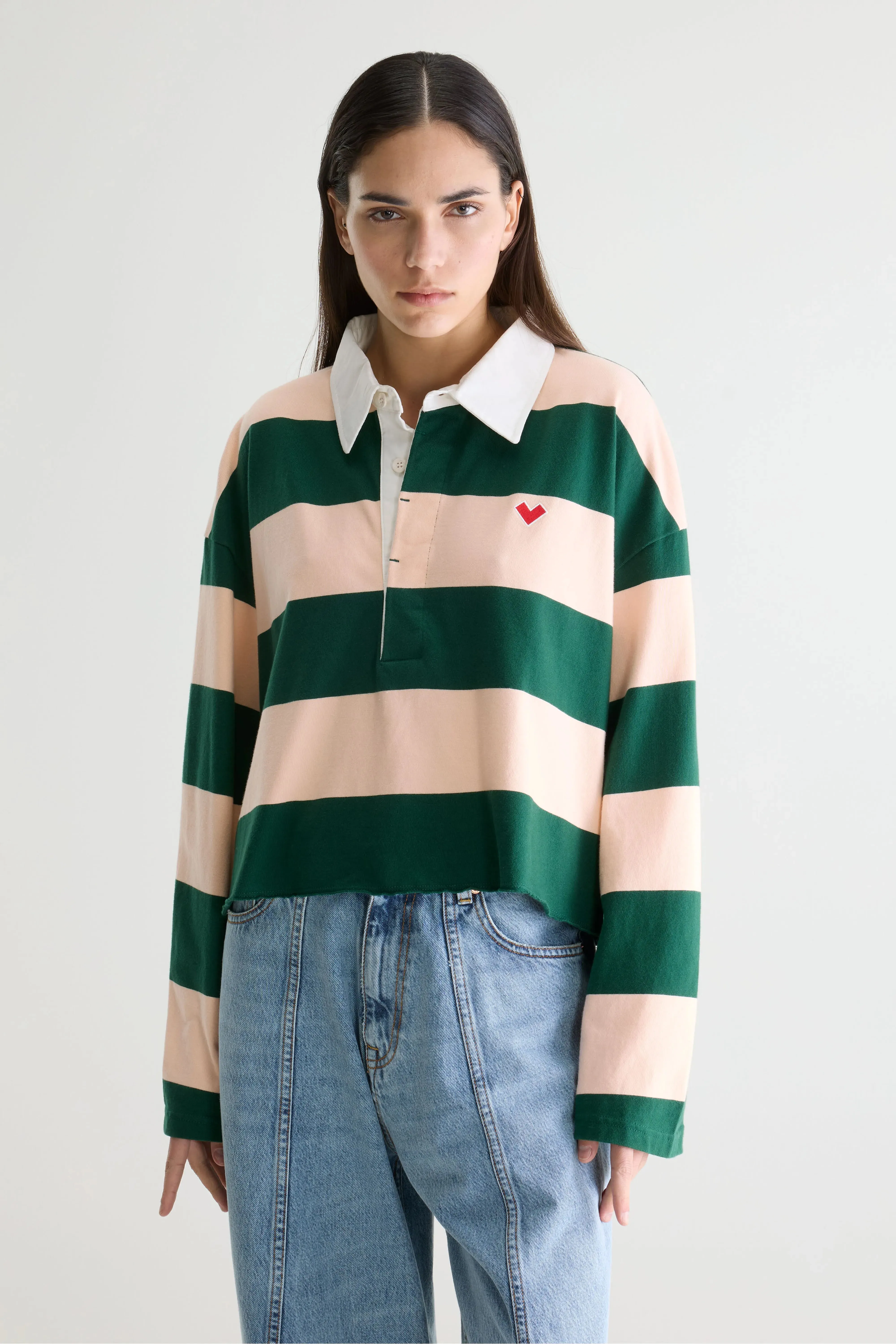 Felito striped polo (261 / W / STRIPE B) sold by Bellerose product image thumbnail 2