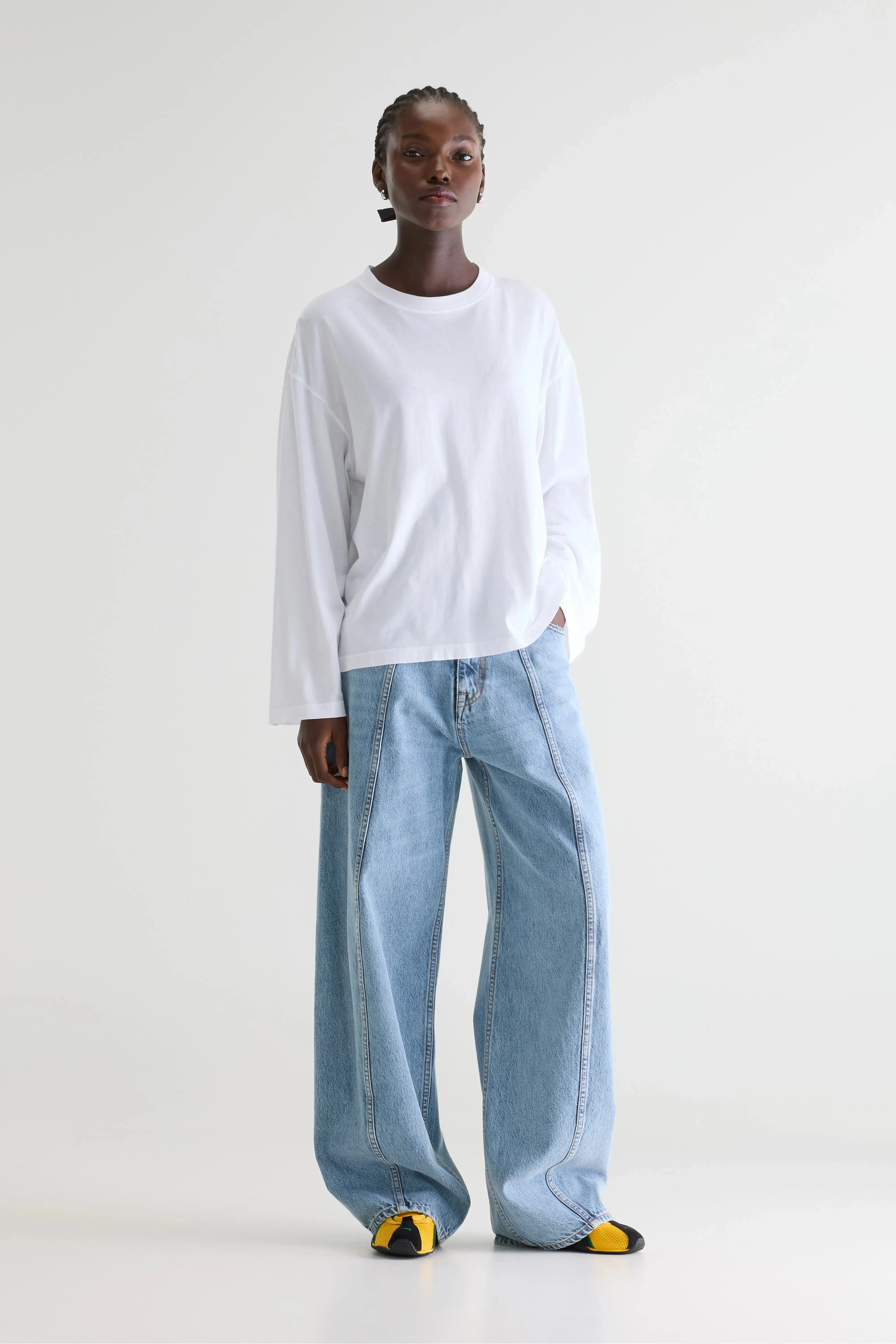 Fandy long sleeve t-shirt (261 / W / WHITE) sold by Bellerose product image thumbnail 3