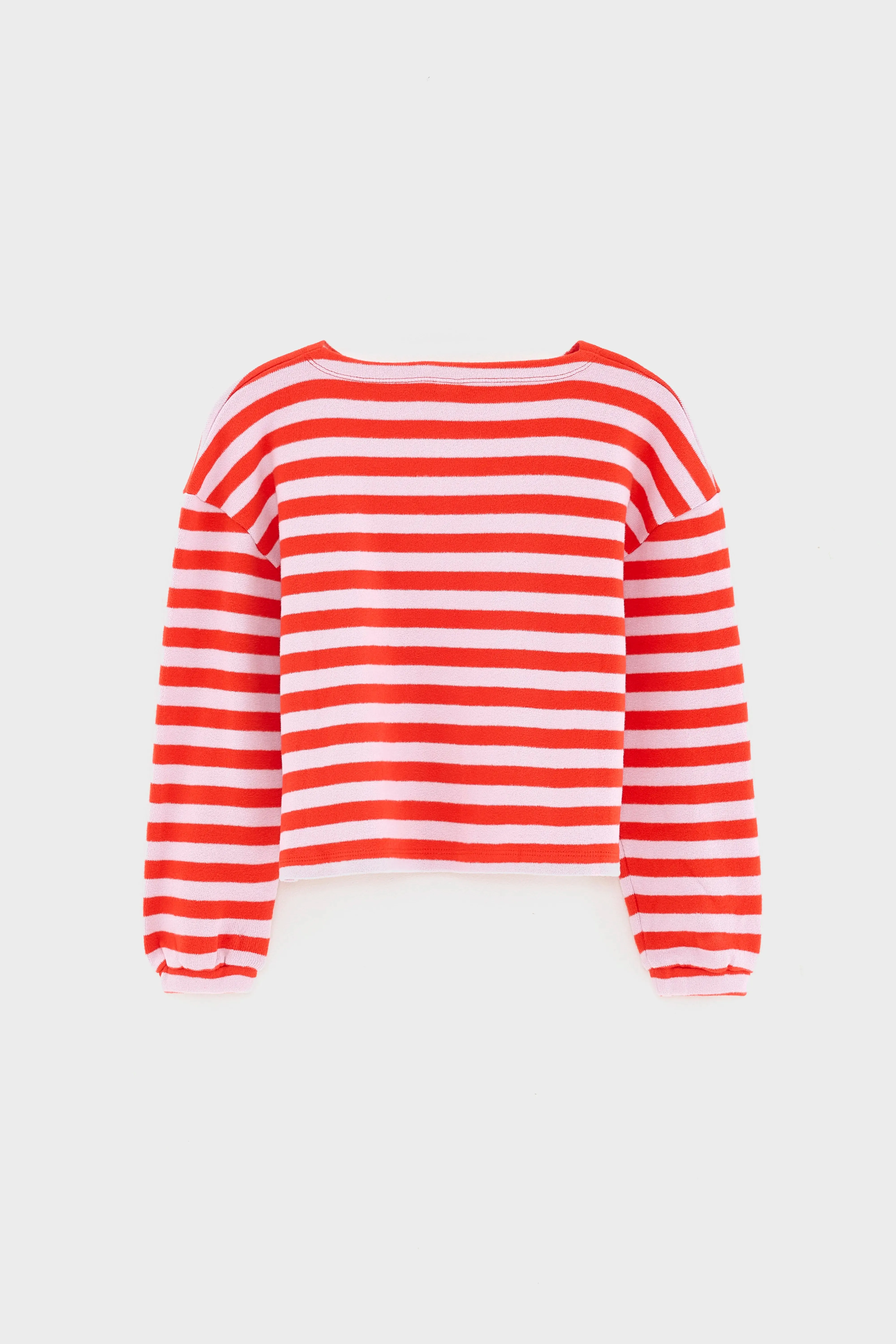 Fasov cropped t-shirt (252 / G / STRIPE B) sold by Bellerose product image thumbnail 4