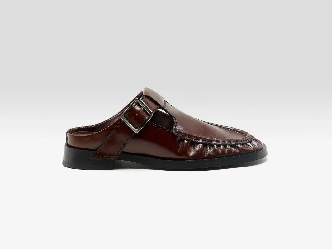 Gianna Mules  (261 / W / BROWN) made by Miista