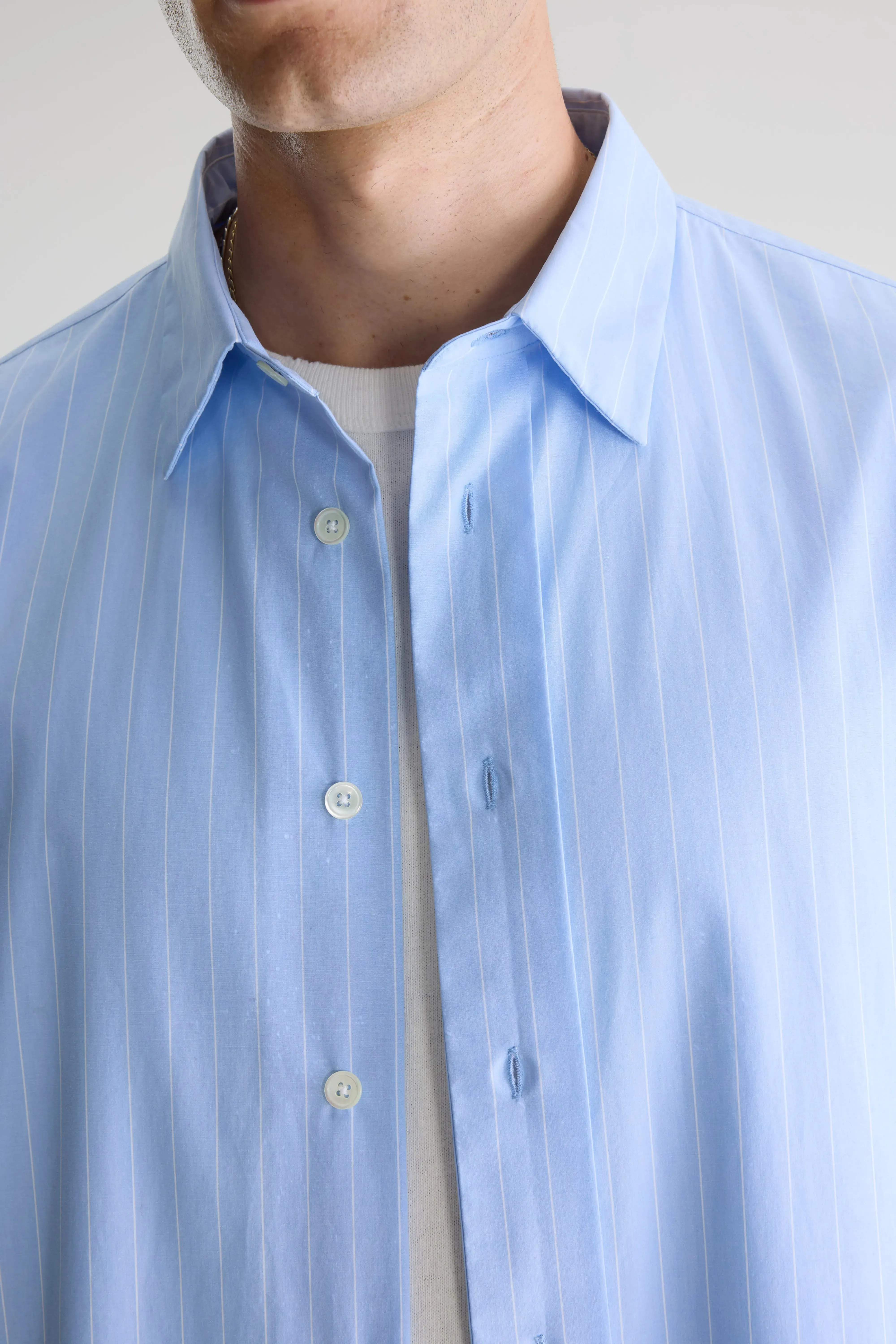 Flippy striped poplin shirt (261 / M / STRIPE B) sold by Bellerose product image thumbnail 4