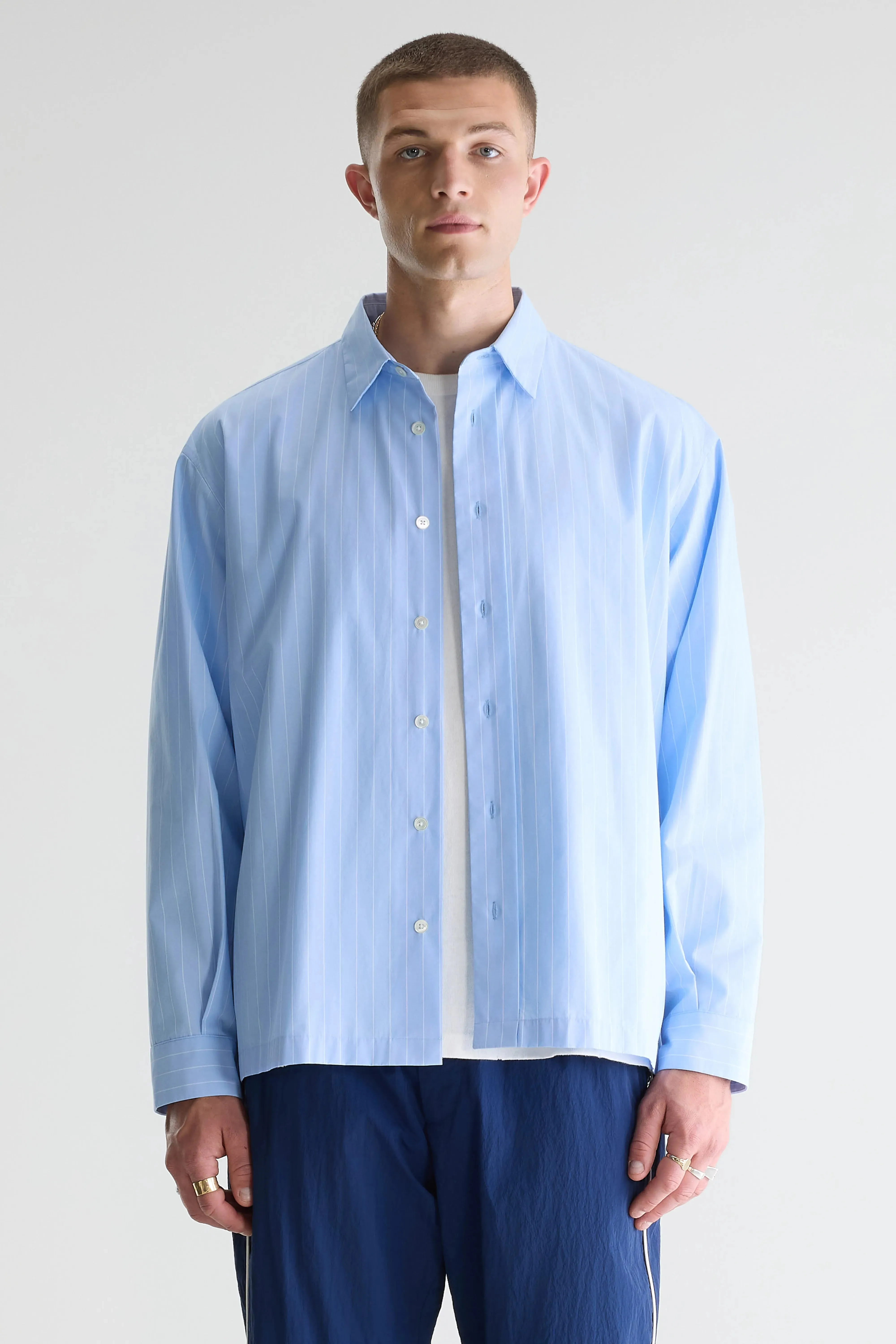 Flippy striped poplin shirt (261 / M / STRIPE B) sold by Bellerose product image thumbnail 2