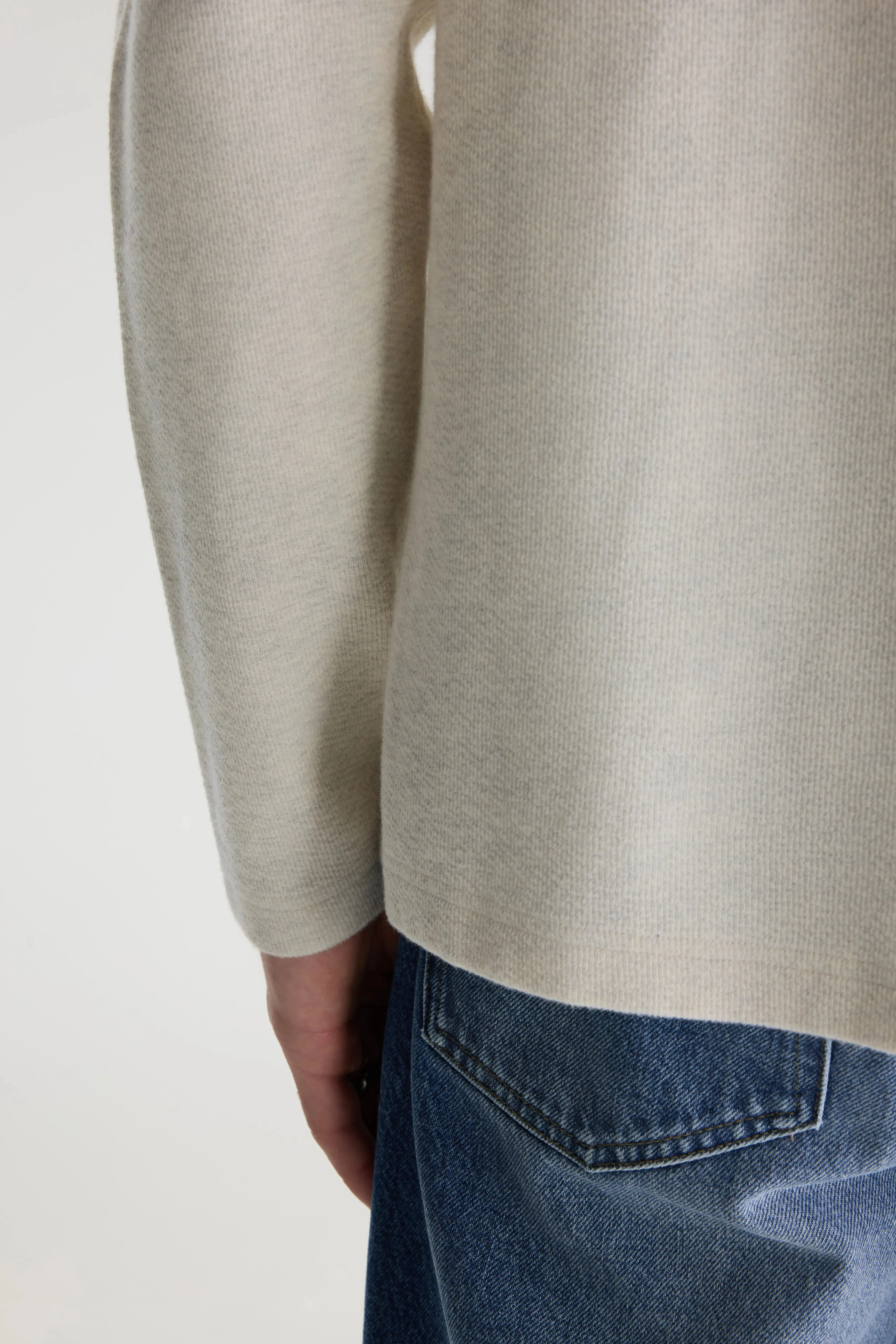 Fresh long-sleeve t-shirt (261 / M / OYSTER) sold by Bellerose product image thumbnail 5