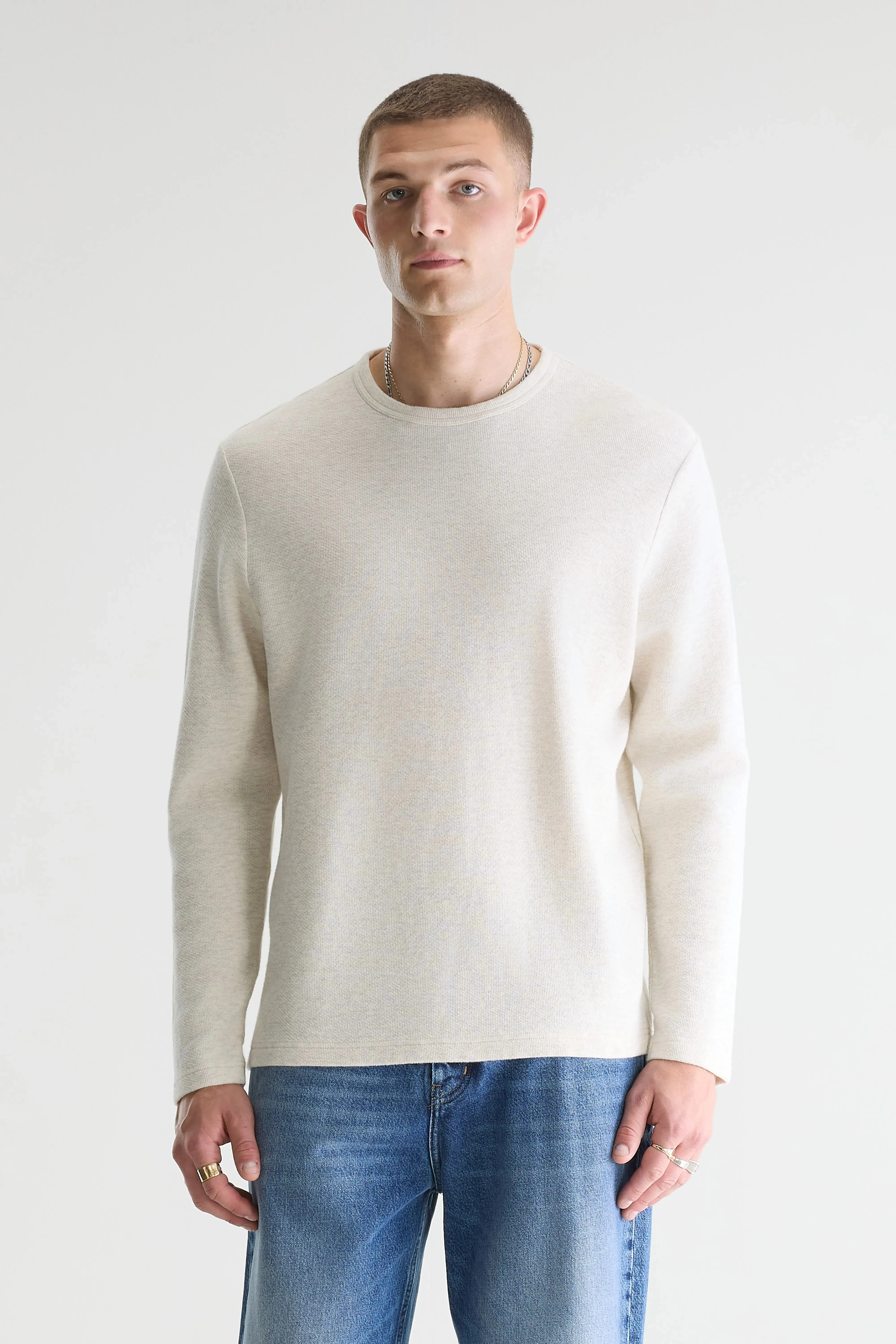 Fresh long-sleeve t-shirt (261 / M / OYSTER) sold by Bellerose product image thumbnail 2