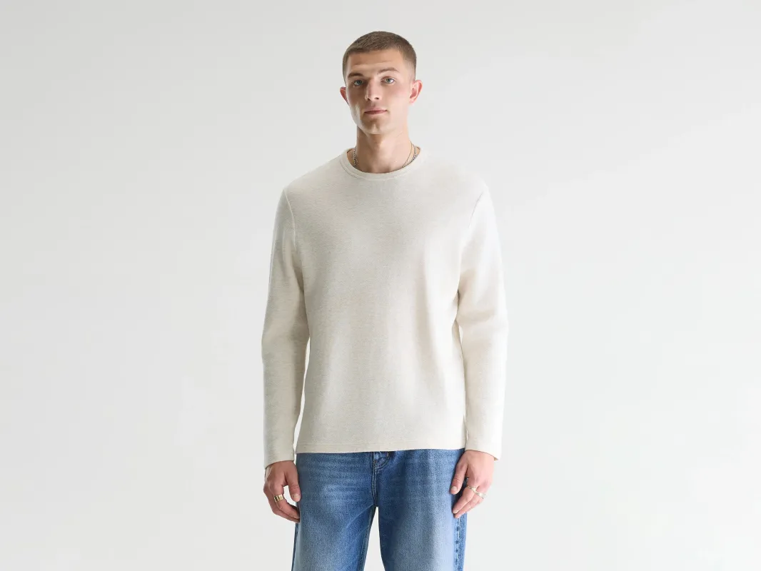 Fresh long-sleeve t-shirt (261 / M / OYSTER) made by Bellerose