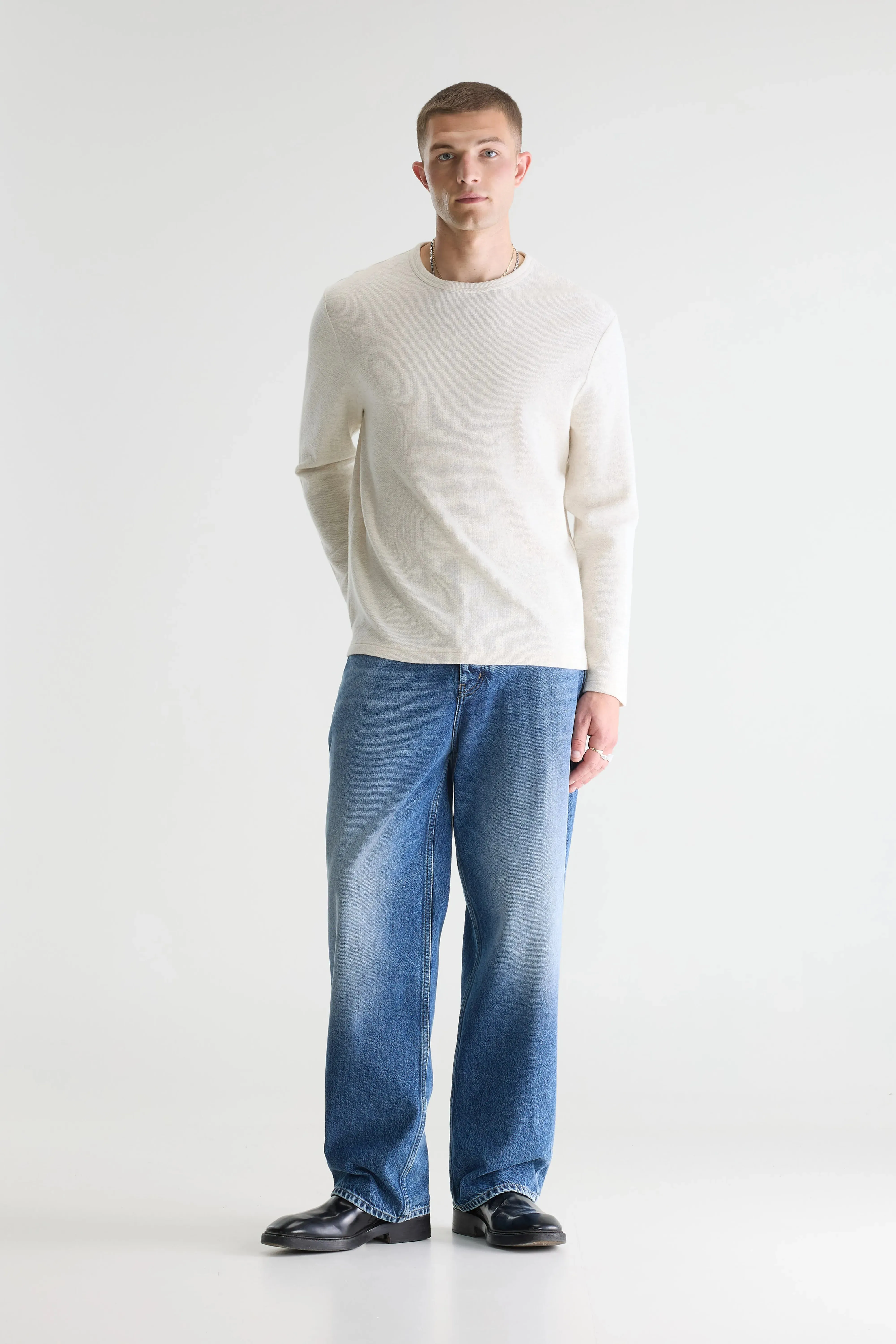 Fresh long-sleeve t-shirt (261 / M / OYSTER) sold by Bellerose product image thumbnail 3