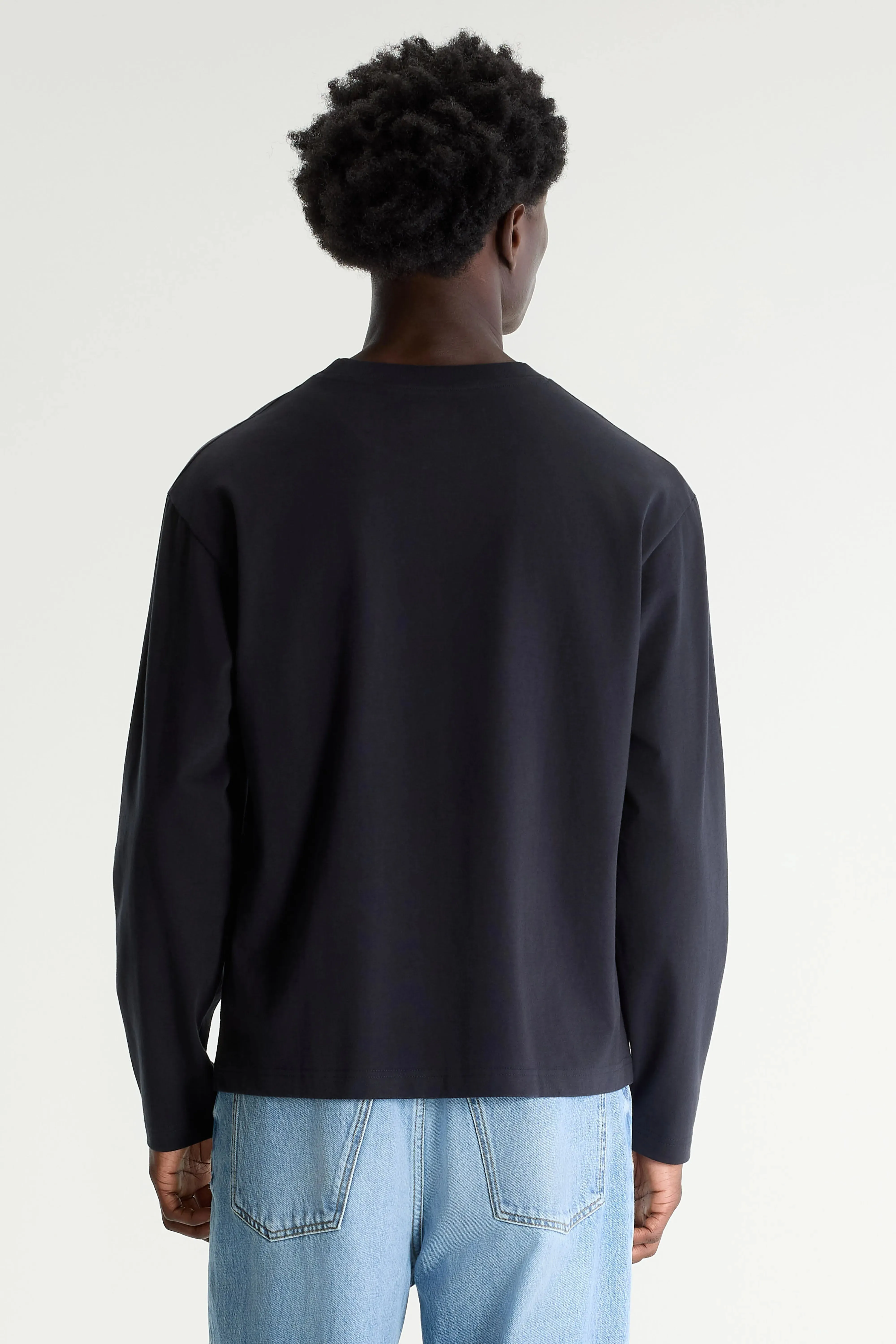 Vlugi long-sleeve t-shirt (261 / M / NAVY) sold by Bellerose product image thumbnail 5