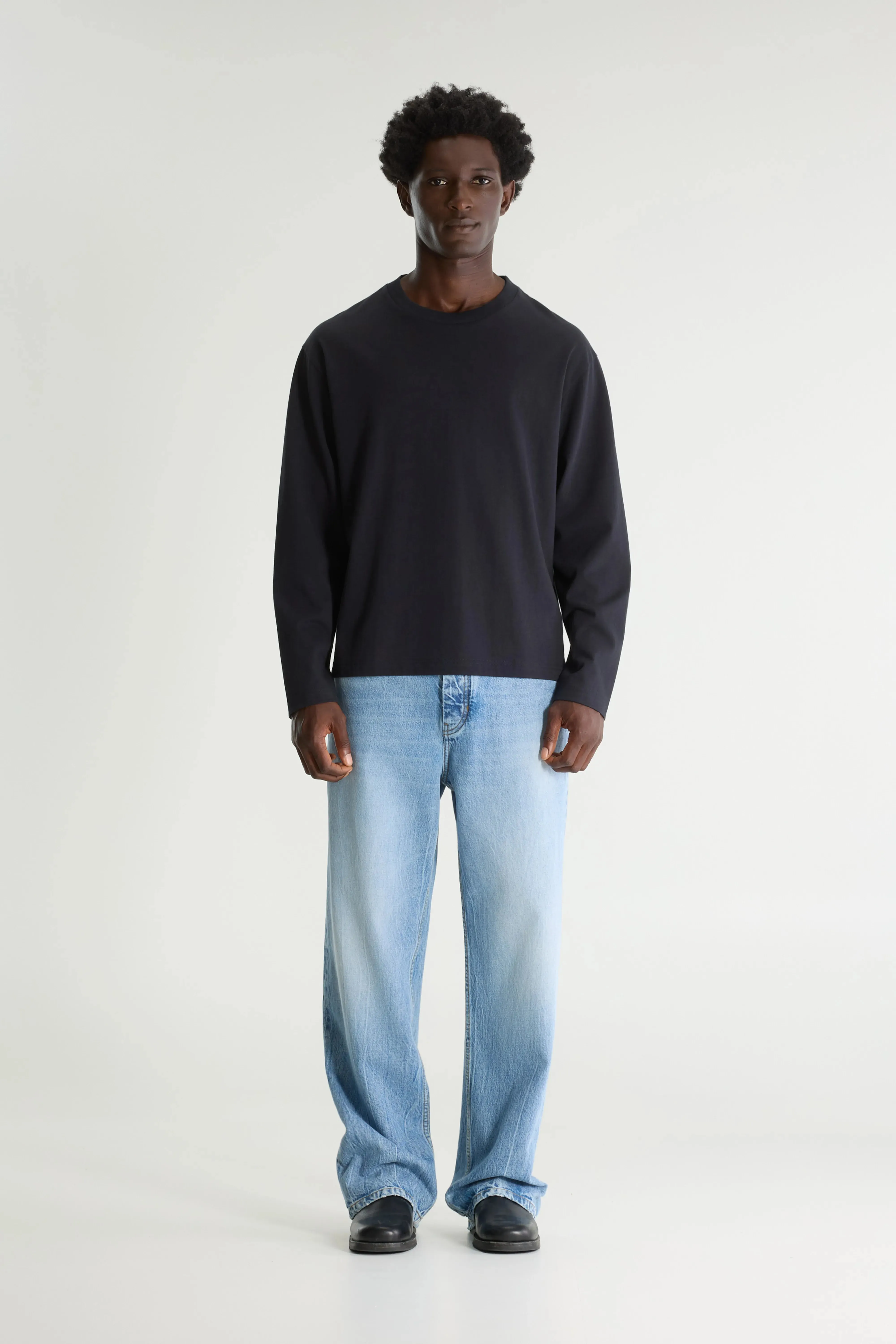 Vlugi long-sleeve t-shirt (261 / M / NAVY) sold by Bellerose product image thumbnail 3