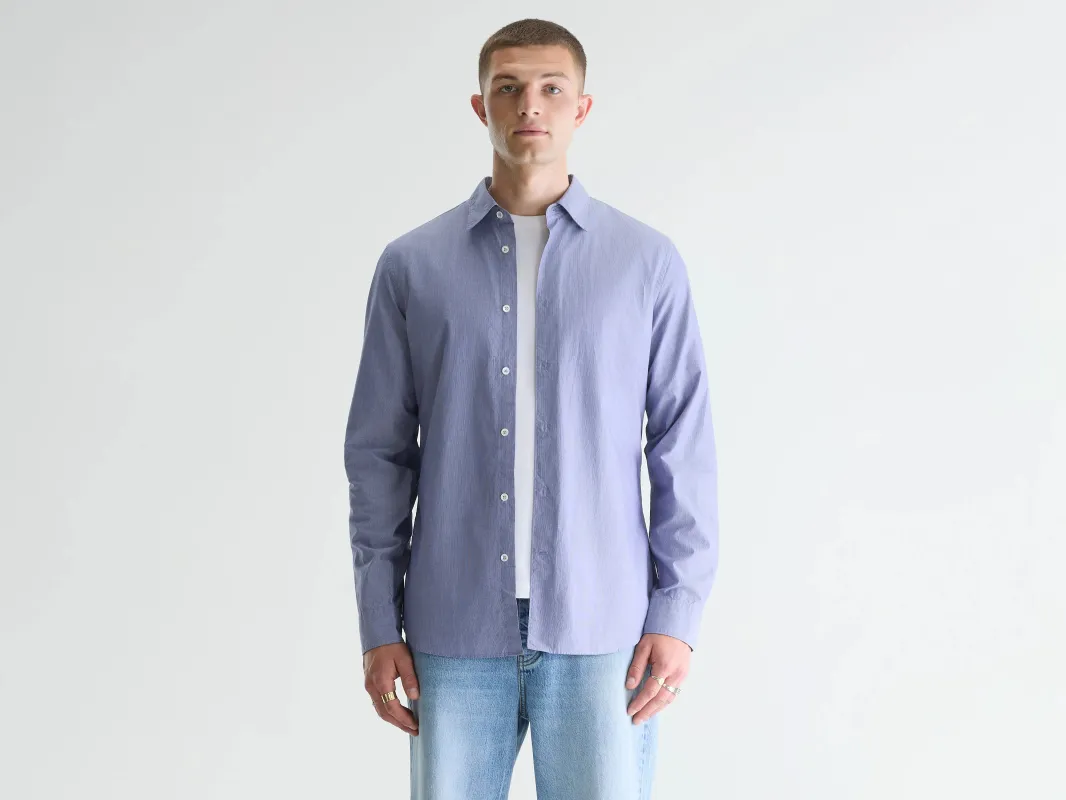 Gabe slim shirt (261 / M / STRIPE F) sold by Bellerose