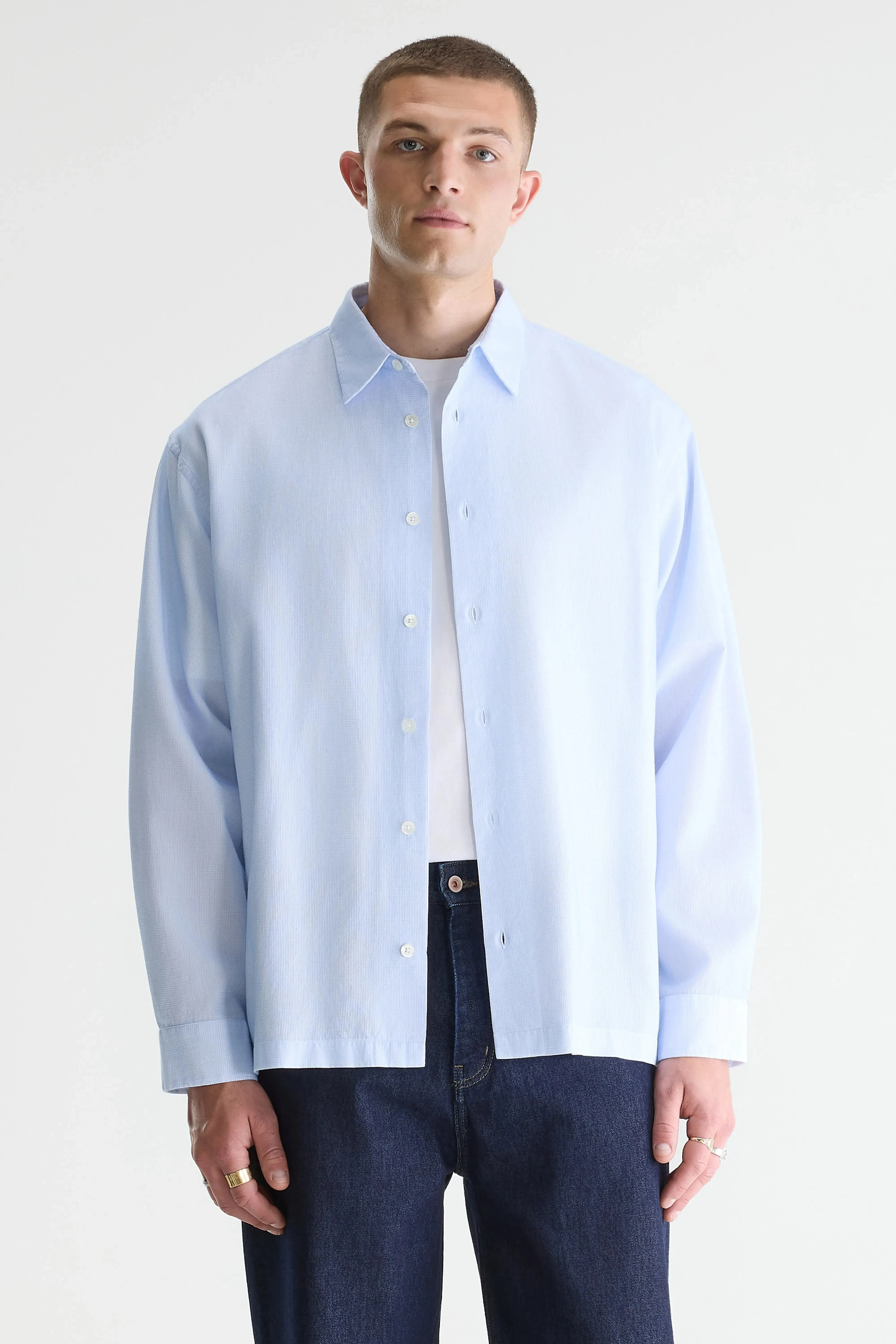 Flip micro-checked shirt (261 / M / CHECK A) sold by Bellerose product image thumbnail 2