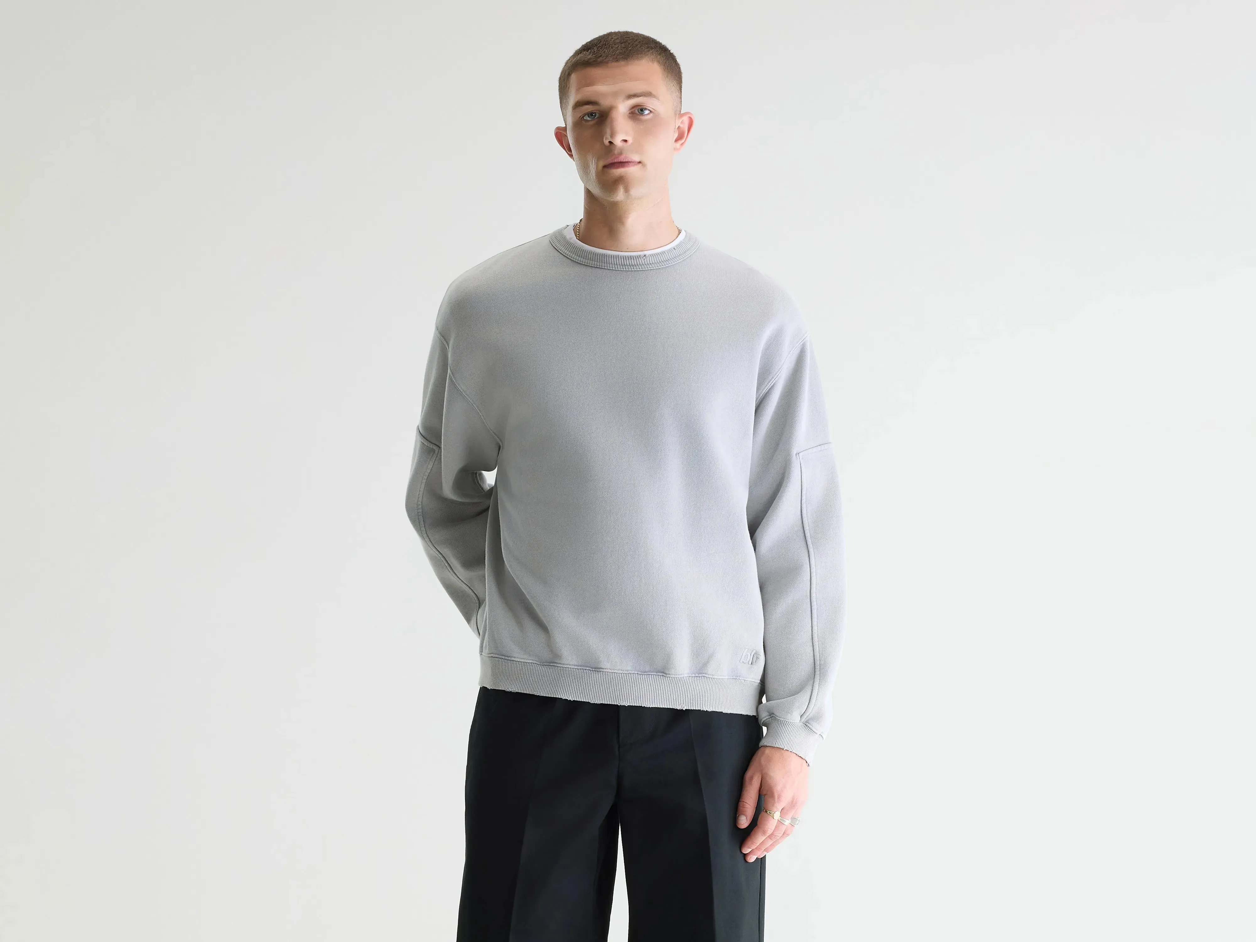 Fapien crewneck sweatshirt (261 / M / MOREL) sold by Bellerose