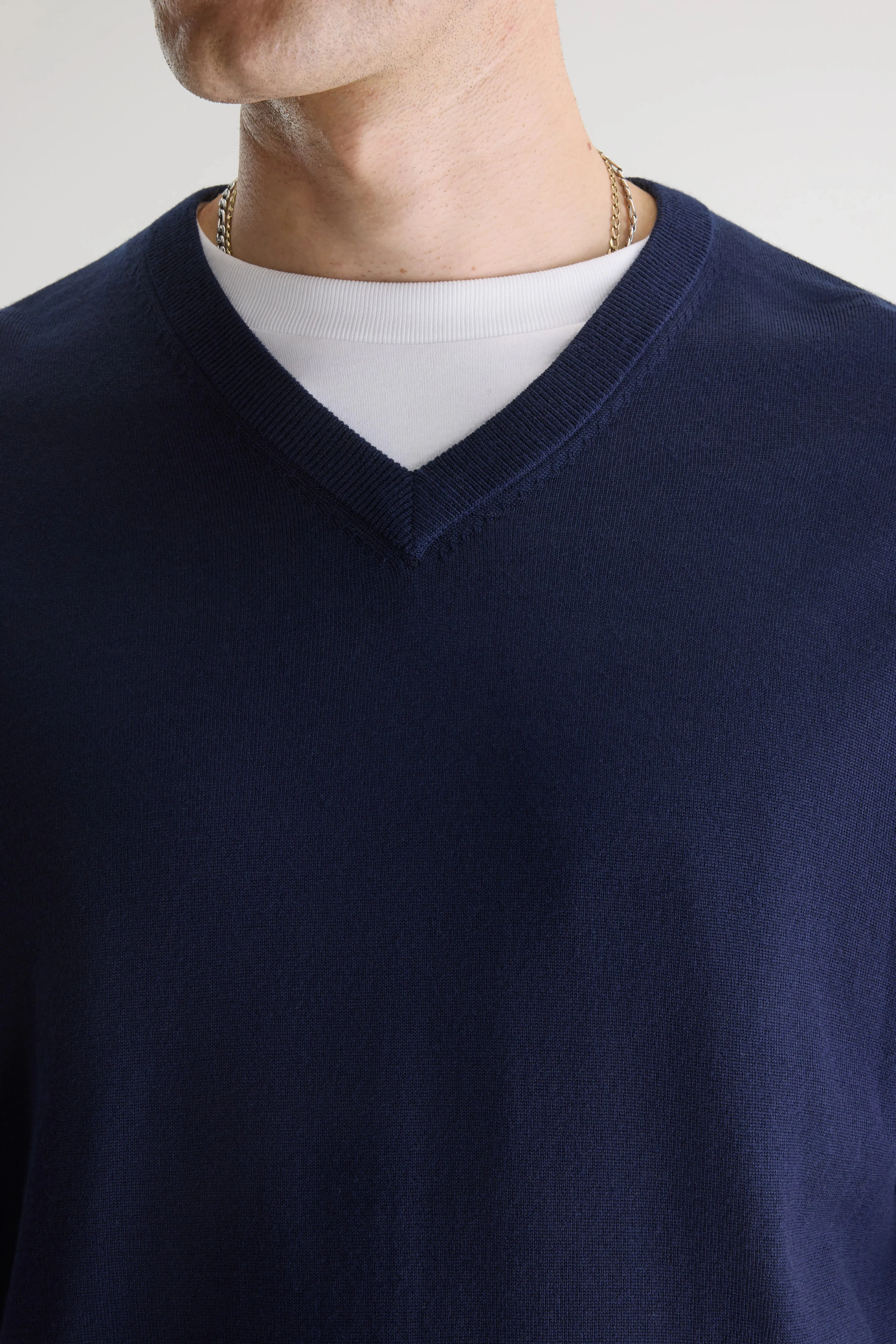 Dilwy v-neck sweater (261 / M / NAVY) sold by Bellerose product image thumbnail 4
